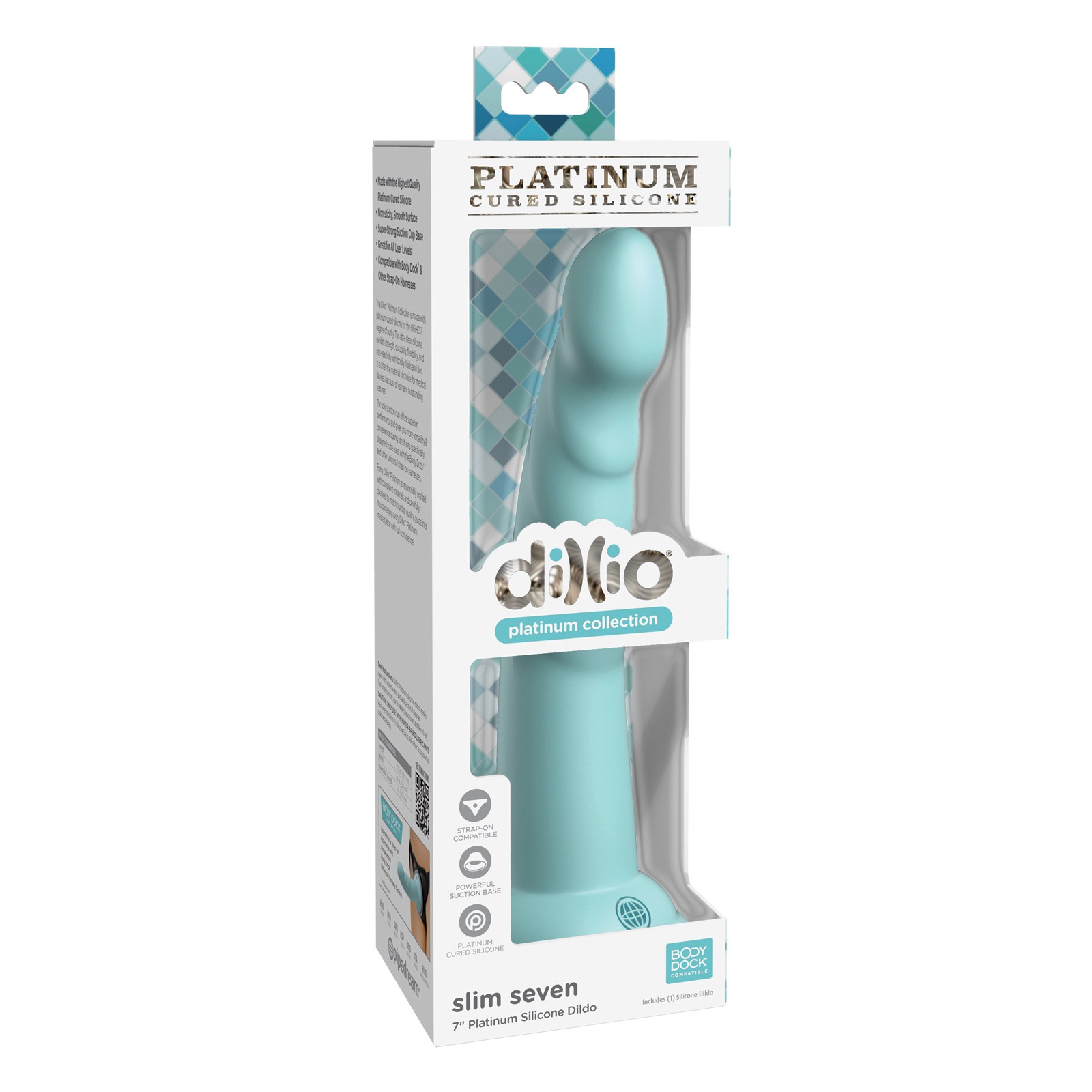 Dildo de Silicona Dillio Platinum para Placer de Calidad Dildo de Silicona Dillio Platinum para Placer de Calidad