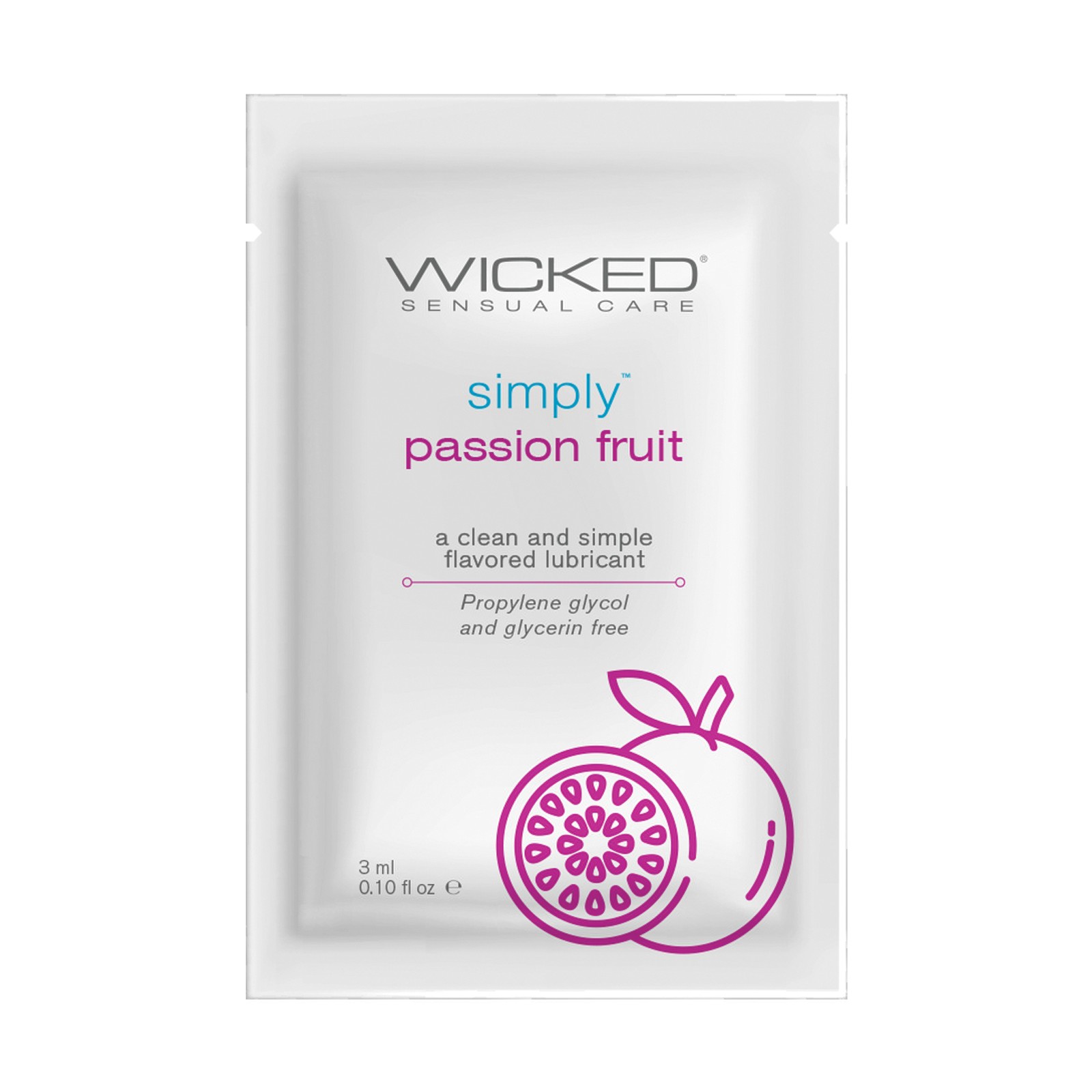 Wicked Aqua Hybrid Lubricant Passion Fruit Wicked Aqua Hybrid Lubricant Passion Fruit