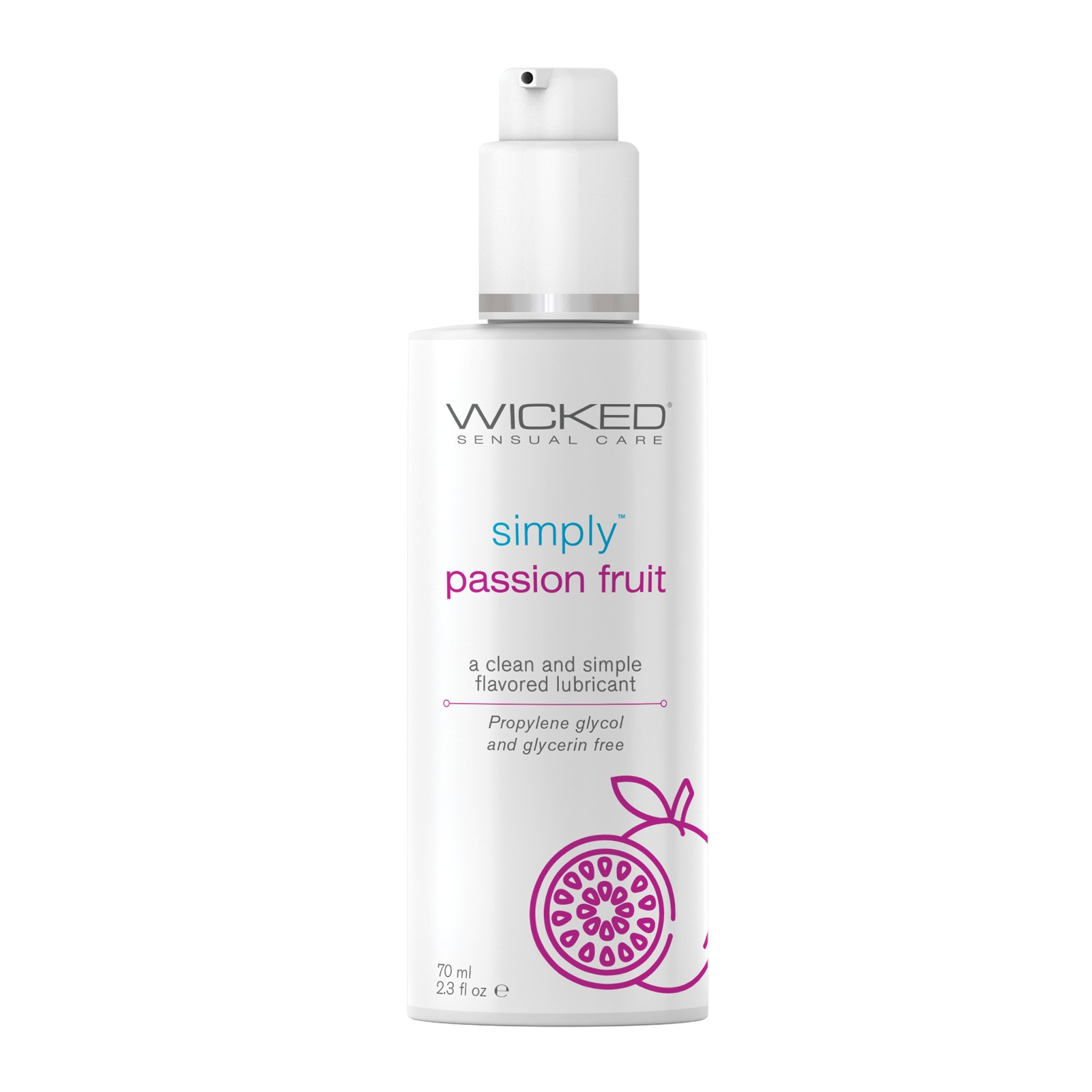 Wicked Sensual Care Water Based Lubricant Passion Fruit Wicked Sensual Care Water Based Lubricant Passion Fruit
