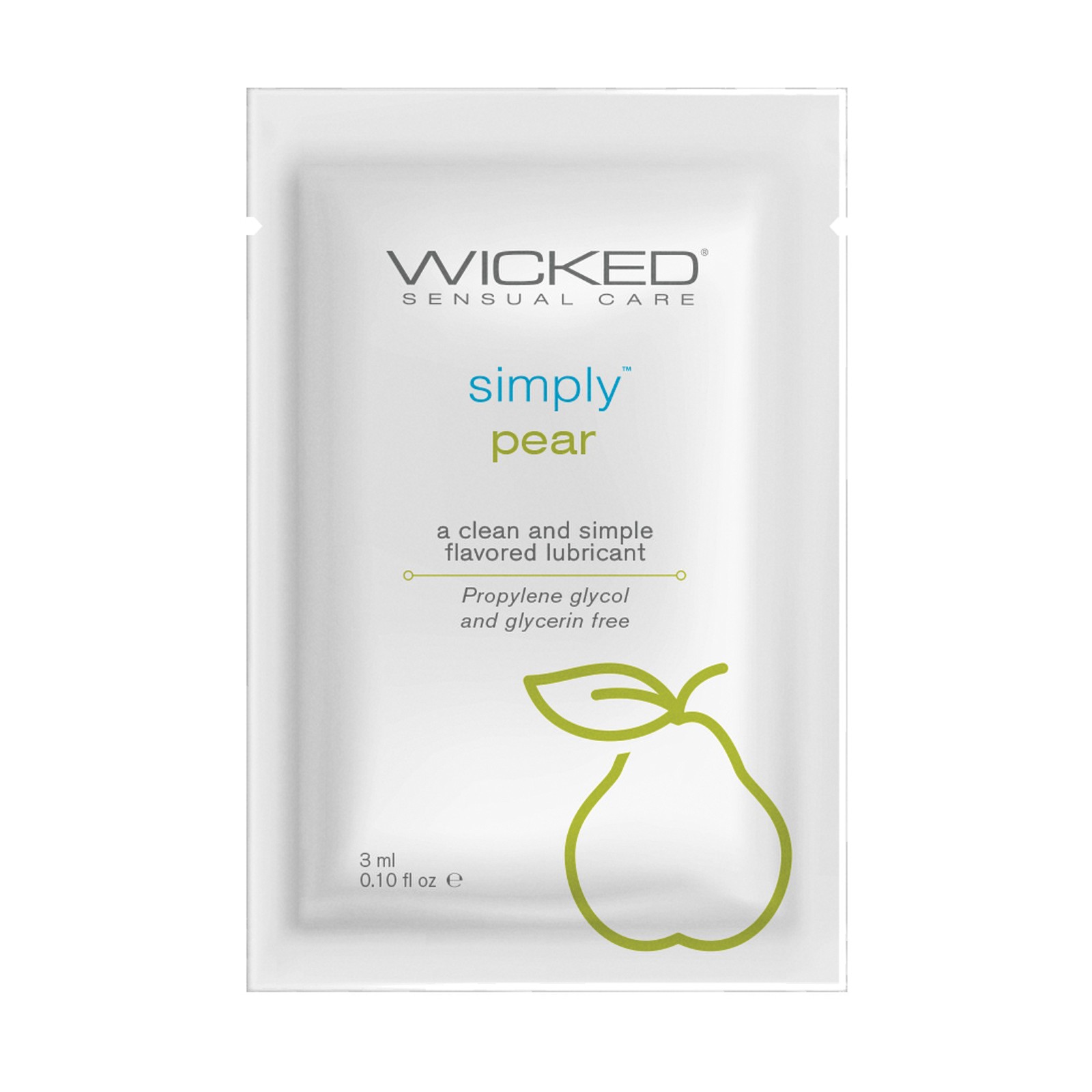 Lubricante a Base de Agua Wicked Sensual Care Pera Lubricante a Base de Agua Wicked Sensual Care Pera