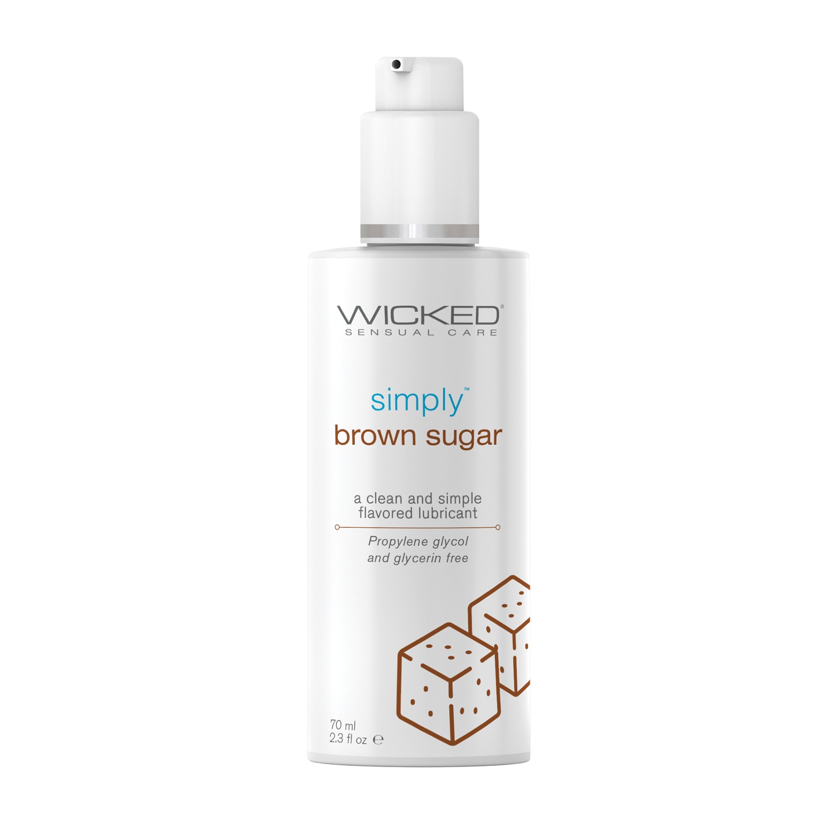 Lubricante a Base de Agua Wicked Sensual Care - Azúcar Moreno Lubricante a Base de Agua Wicked Sensual Care - Azúcar Moreno