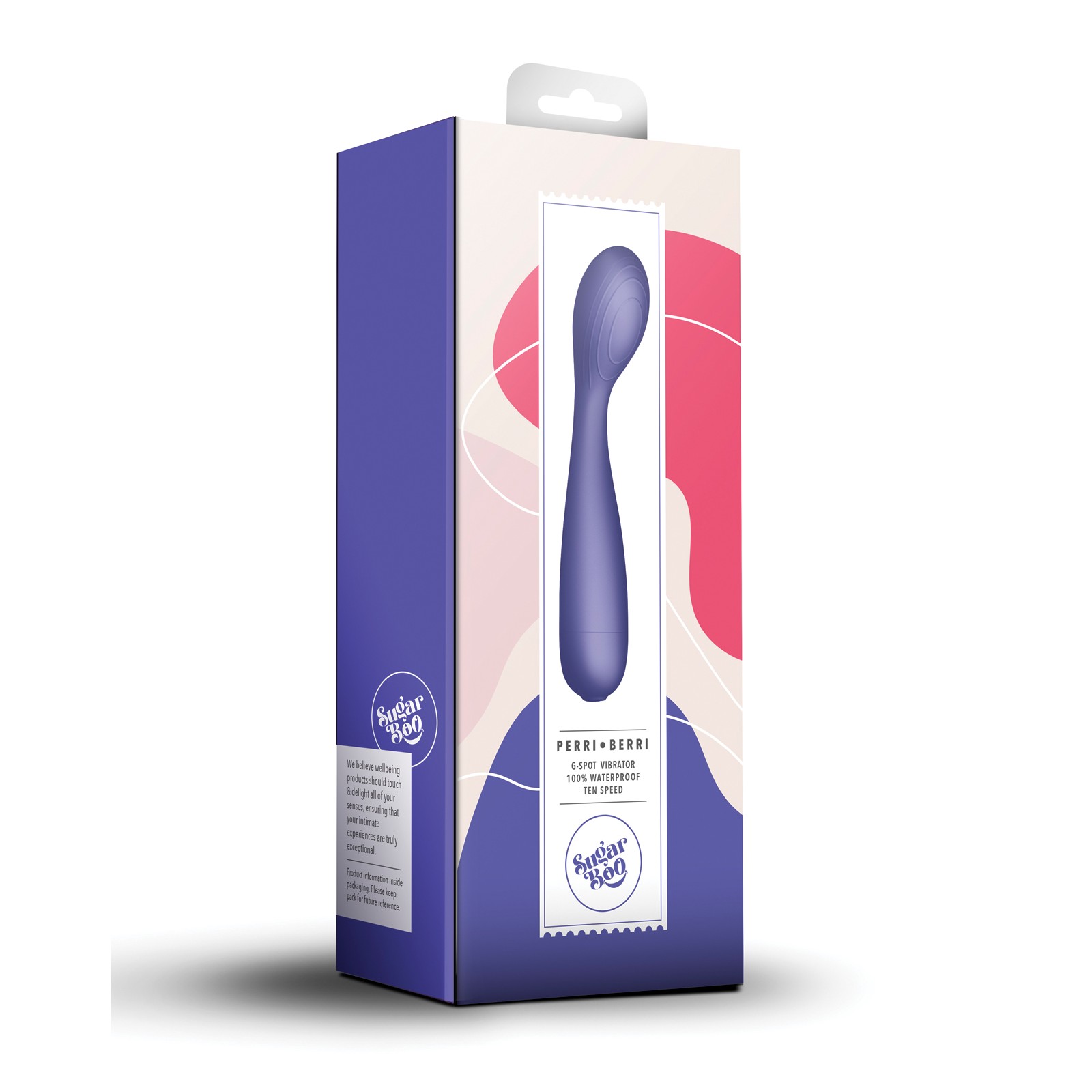 Vibrador G Spot Peri Berri Púrpura Vibrador G Spot Peri Berri Púrpura