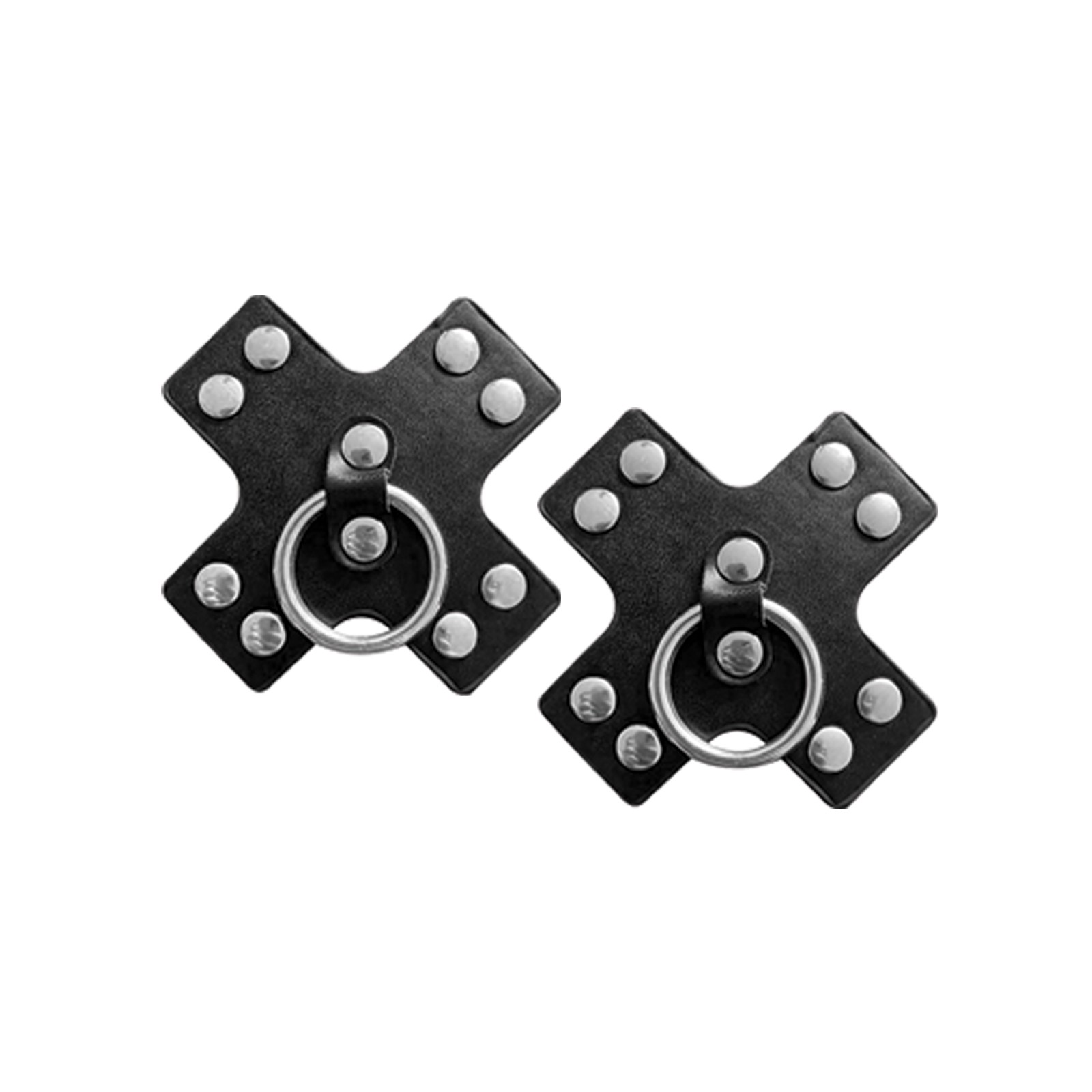 Pasties de Cuero Nipplicious para Juego Seductor Pasties de Cuero Nipplicious para Juego Seductor
