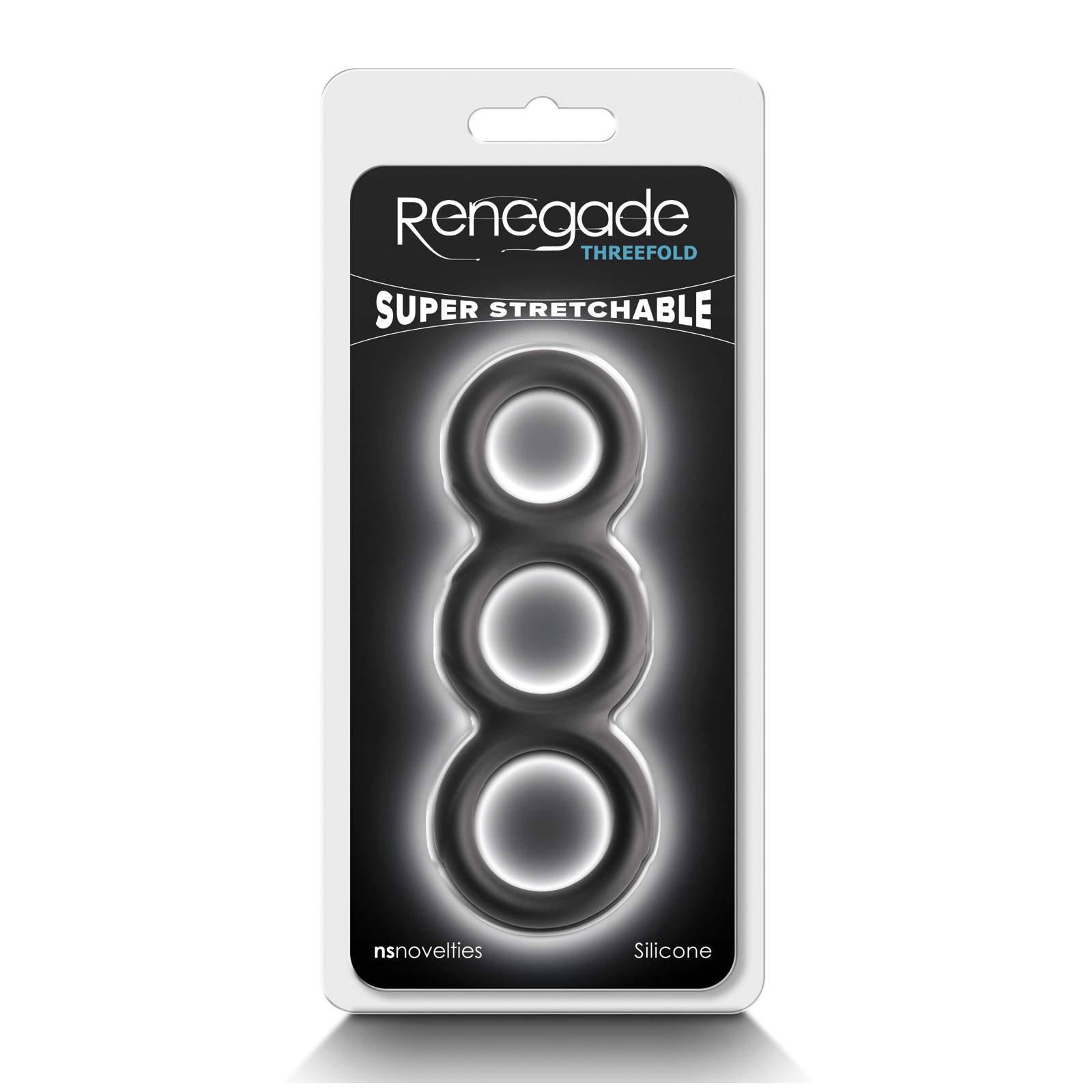 Renegade Threefold Cock Rings - Black Renegade Threefold Cock Rings - Black