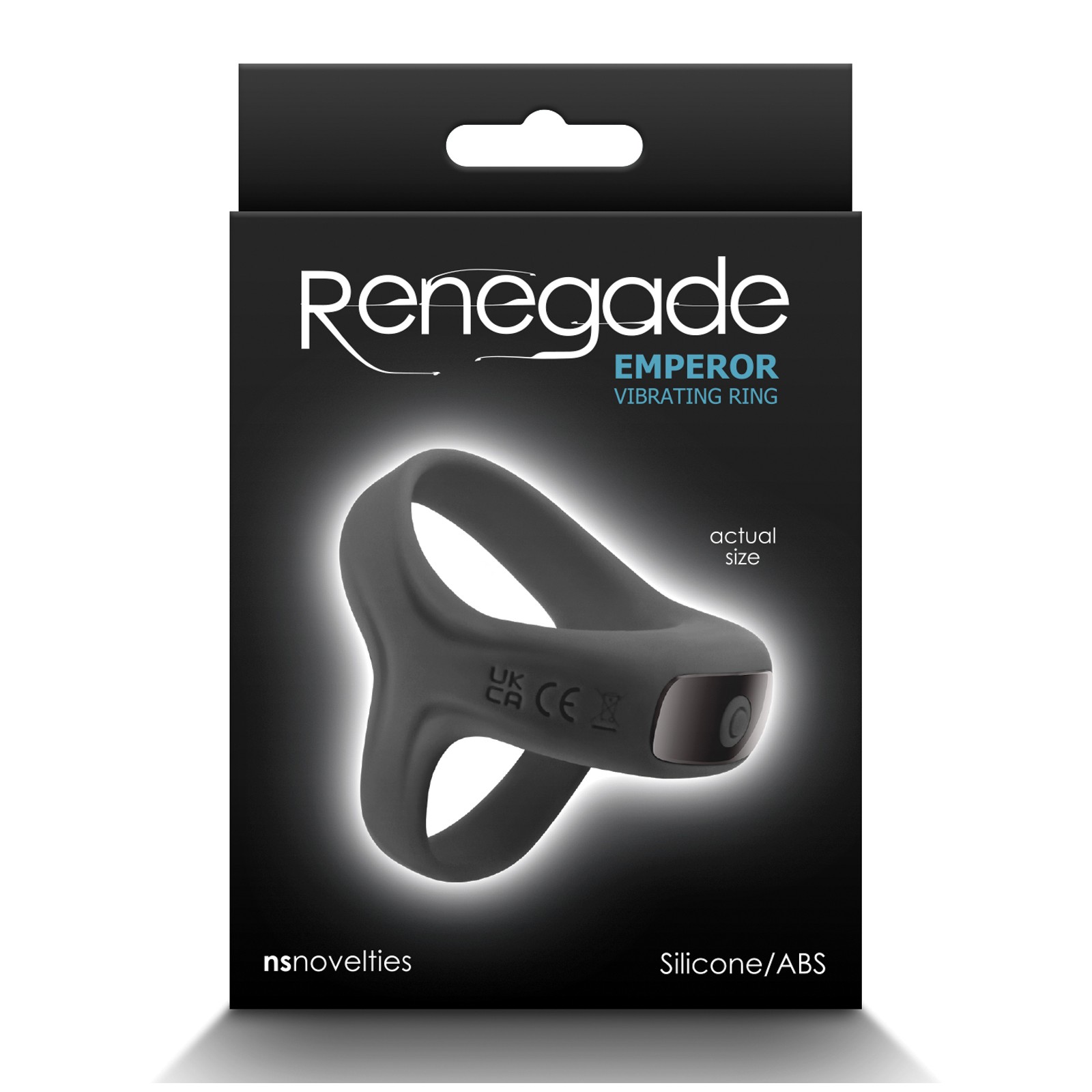 Renegade Emperador Negro Anillo Vibrador Renegade Emperador Negro Anillo Vibrador