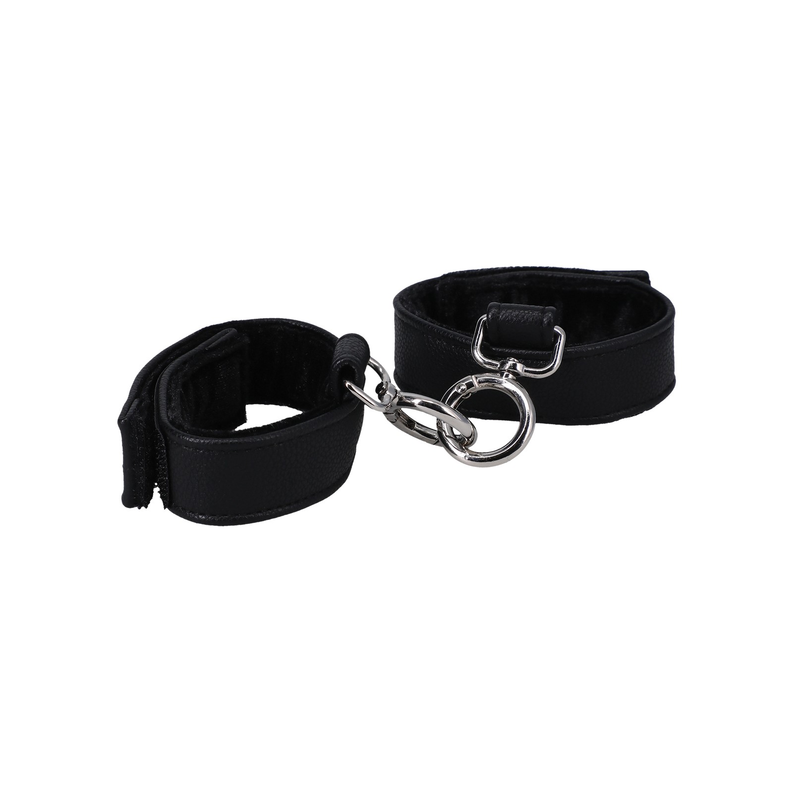 Esposas de Cuero Vegetal en Bolsa para Bondage Ligero Esposas de Cuero Vegetal en Bolsa para Bondage Ligero