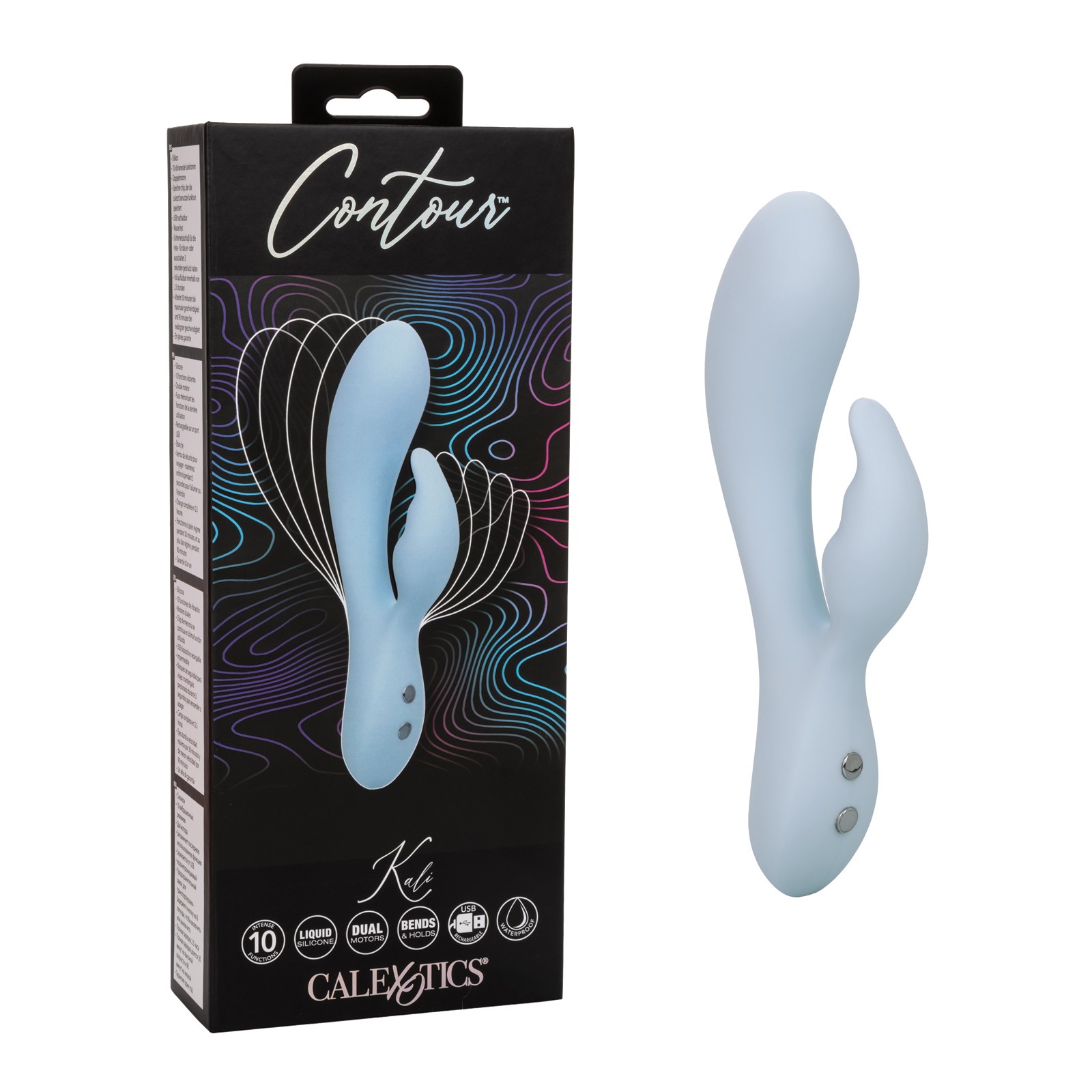 Masajeador Dual Flexible Contour Kali - Azul Deslumbrante Masajeador Dual Flexible Contour Kali - Azul Deslumbrante