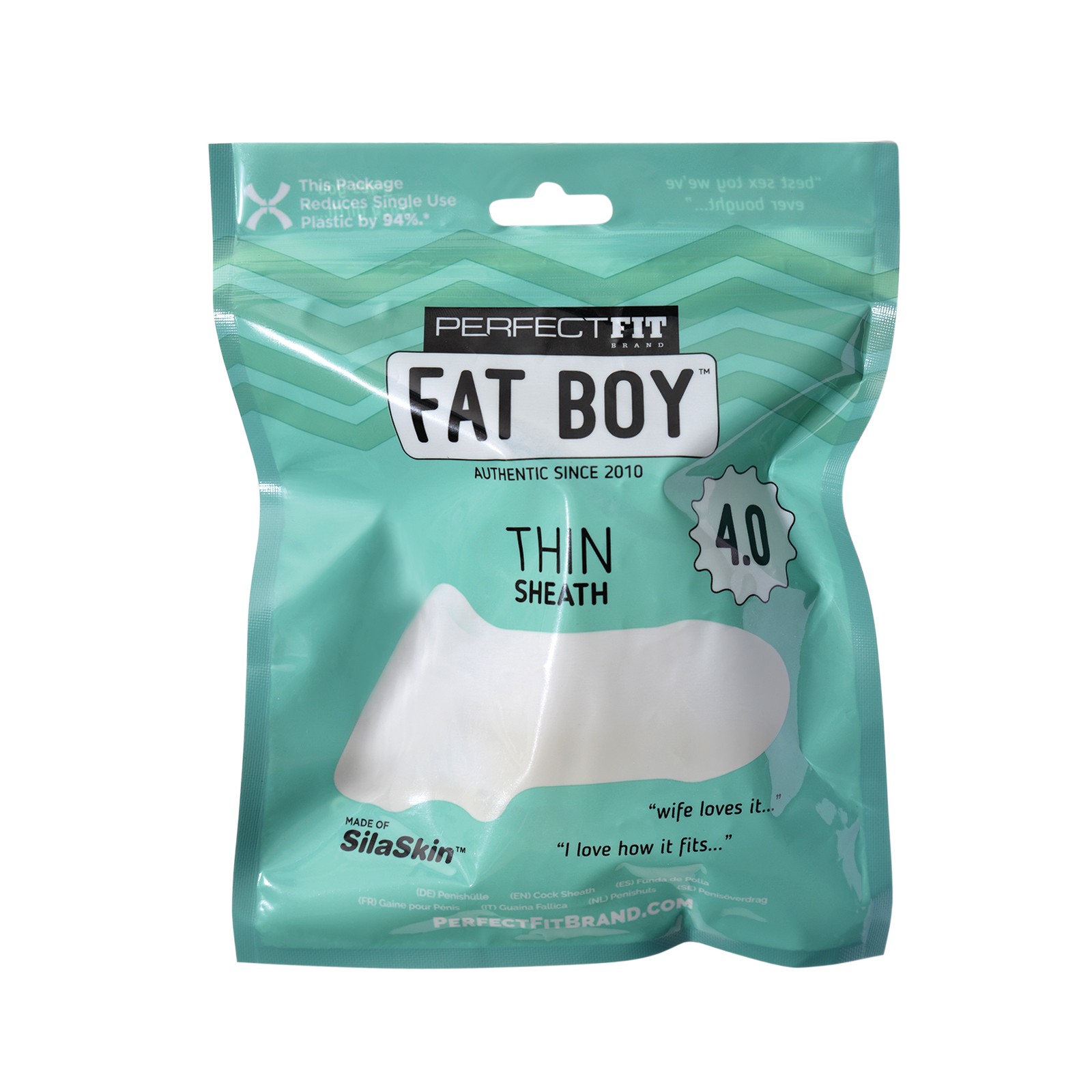Perfect Fit Fat Boy Thin 4.0 Transparente Perfect Fit Fat Boy Thin 4.0 Transparente