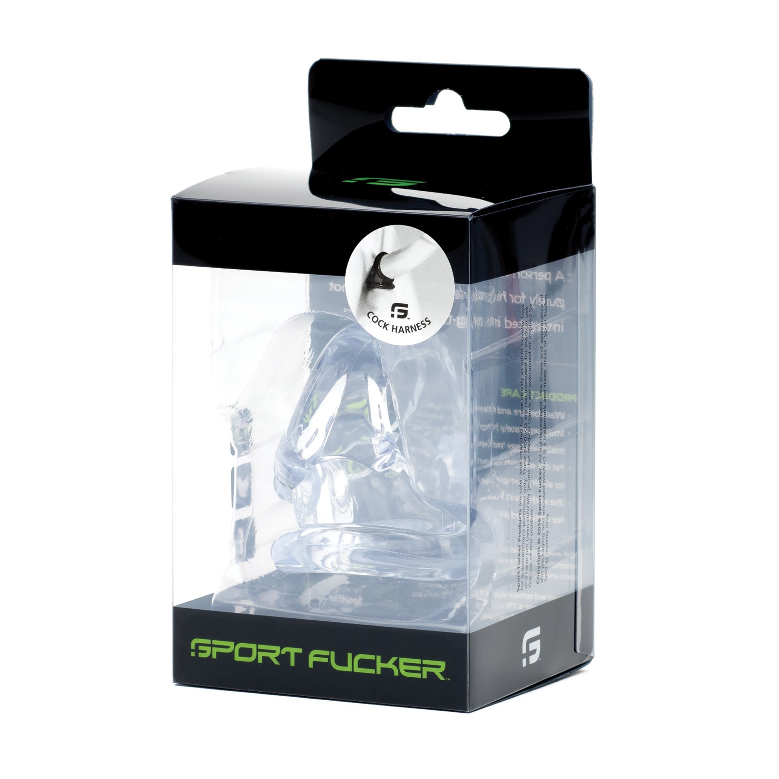 Arnés para Cock Sport Fucker Transparente - Slim y Cómodo Arnés para Cock Sport Fucker Transparente - Slim y Cómodo