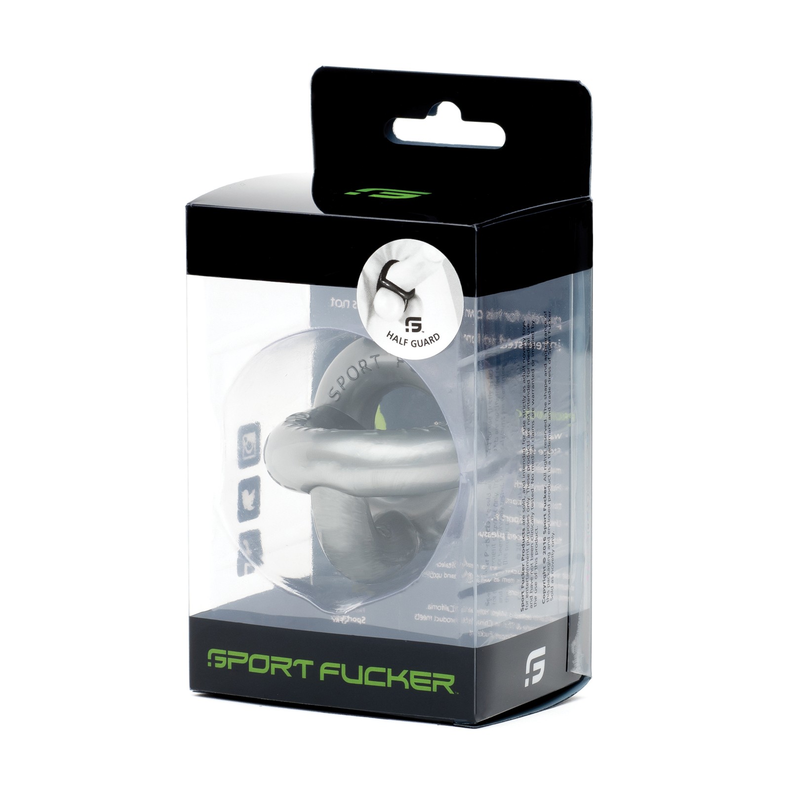 Sport Fucker Half Guard Metal Ring for Enhanced Pleasure Sport Fucker Half Guard Metal Ring for Enhanced Pleasure