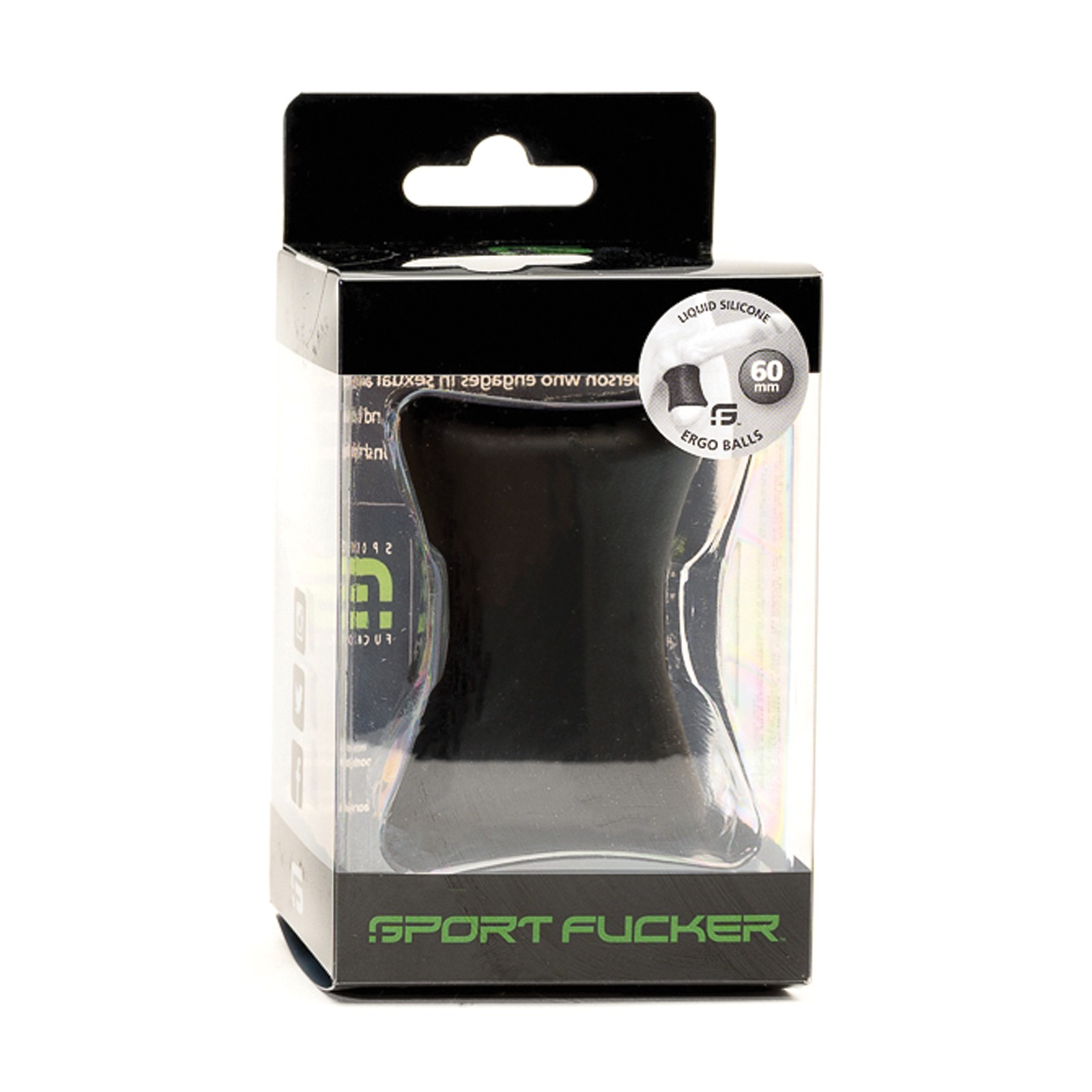 Bolas Ergo Sport Fucker 60mm Negro Bolas Ergo Sport Fucker 60mm Negro