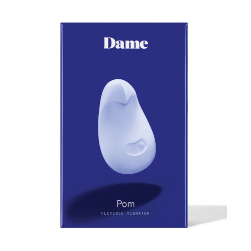 Vibrador Flexible Dame Pom - Hielo - Placer Único