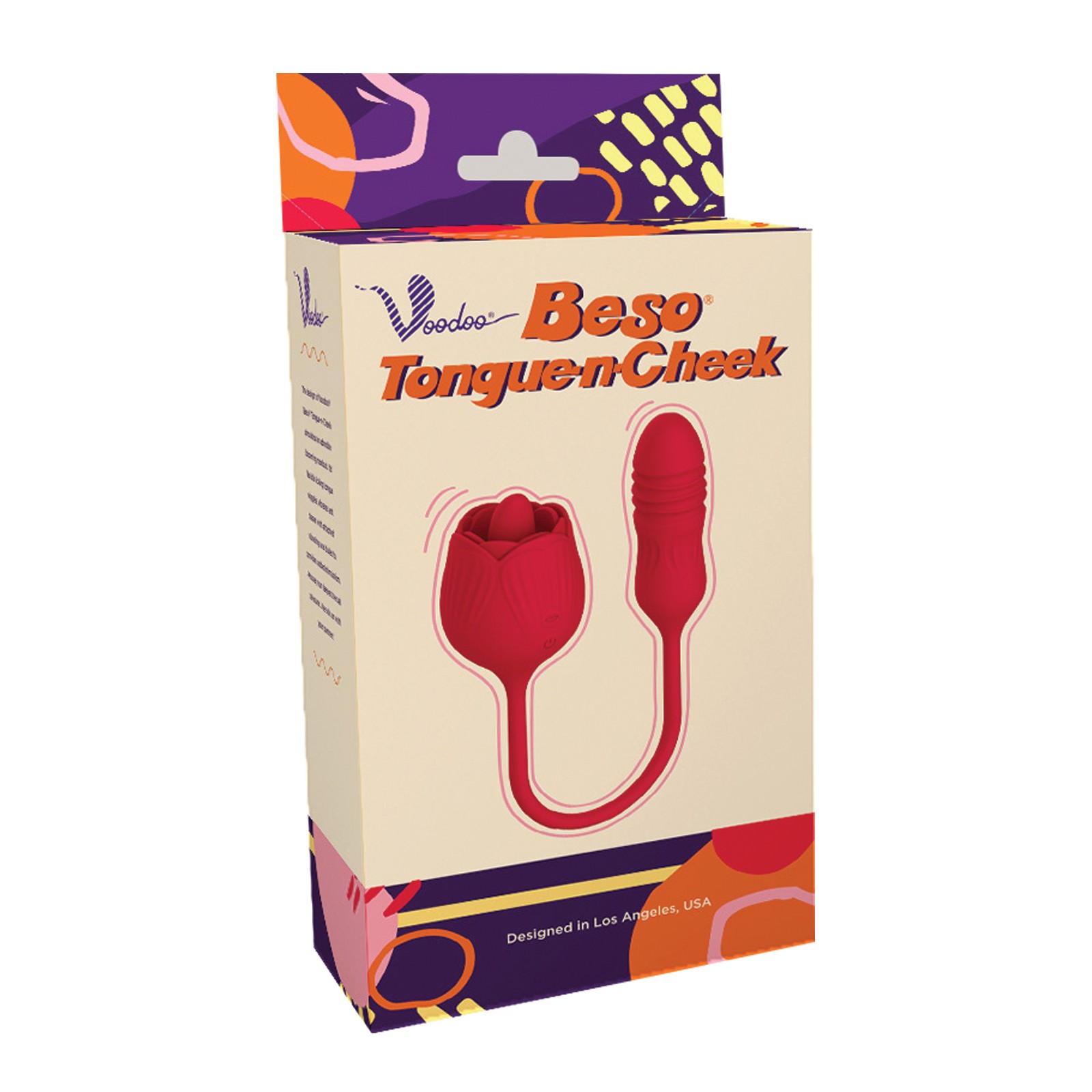 Beso Voodoo Lengua y Mejilla Rojo Beso Voodoo Lengua y Mejilla Rojo