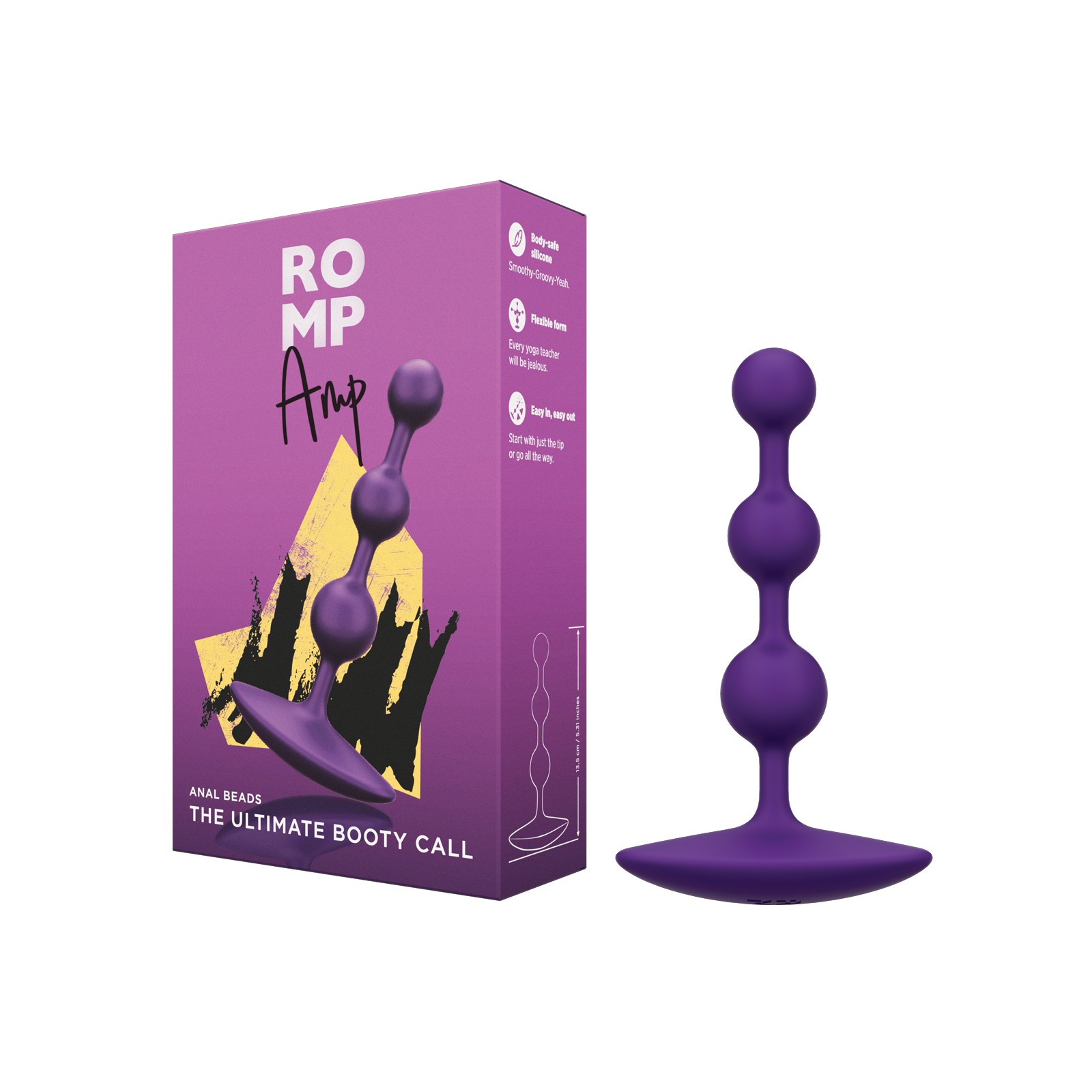 Perlas Anales Flexibles Romp Amp para Placer Aumentado Perlas Anales Flexibles Romp Amp para Placer Aumentado