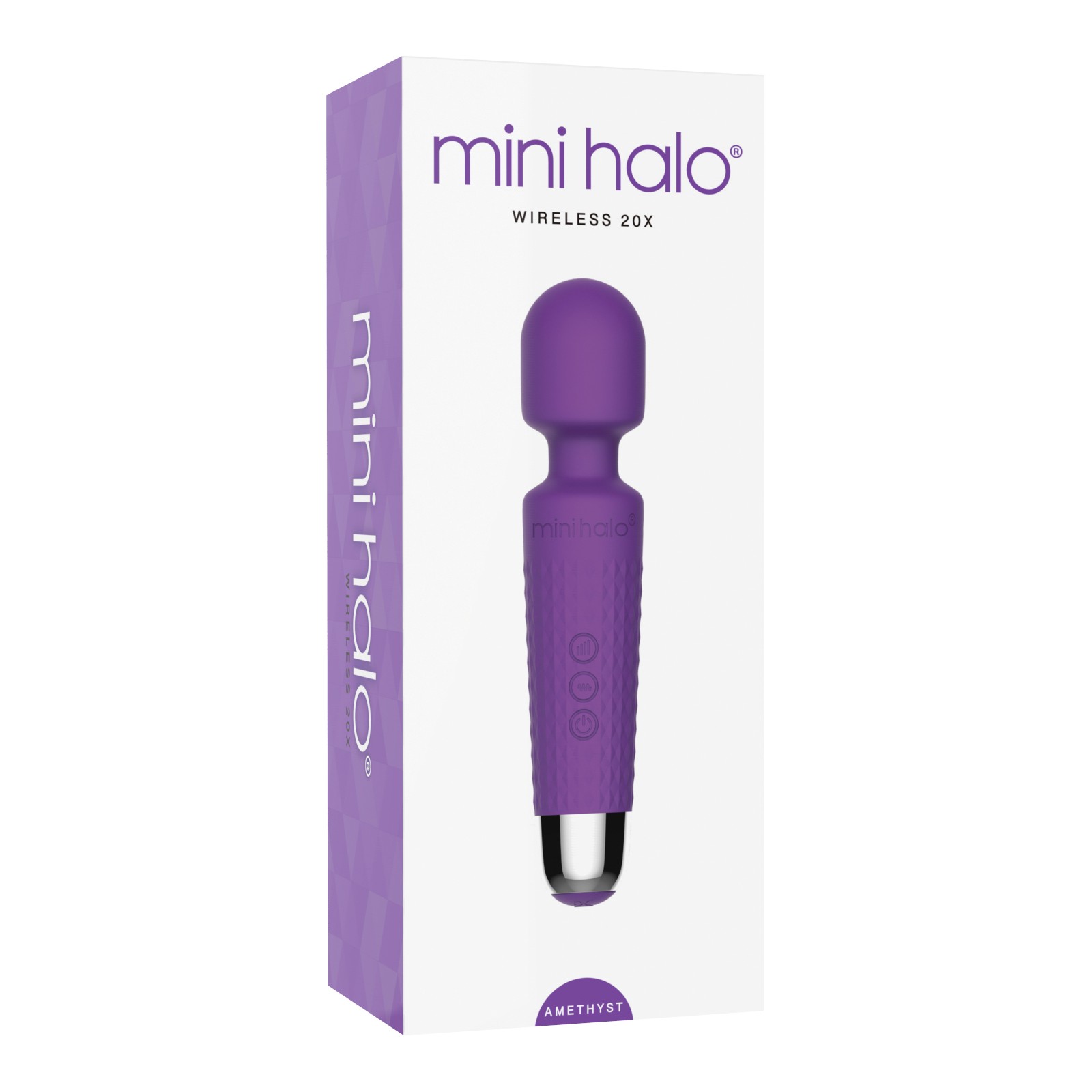 Mini Halo Wireless Wand with 20 Vibration Settings Mini Halo Wireless Wand with 20 Vibration Settings
