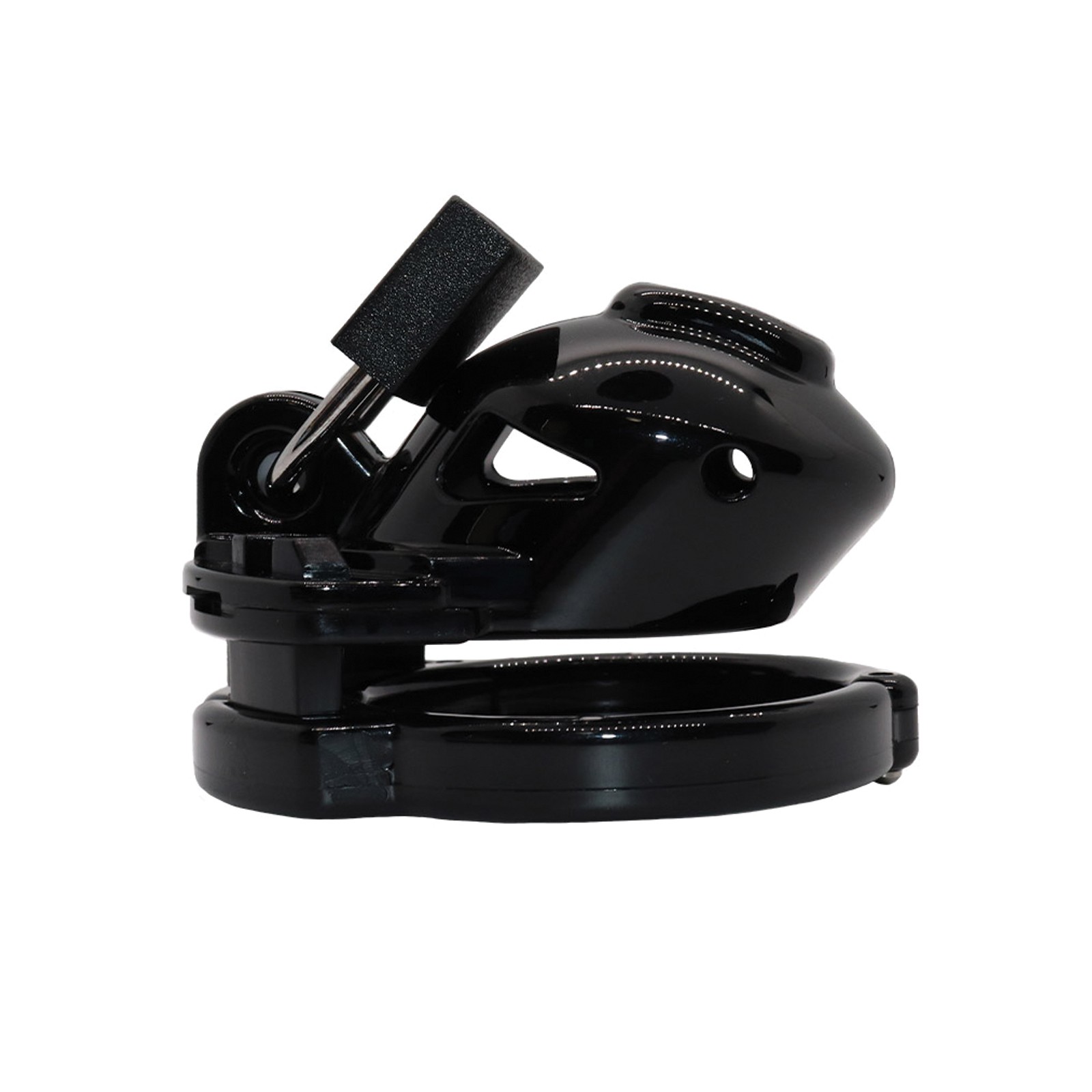 Locked In Lust The Vice Micro Grillete de Castidad Negro Locked In Lust The Vice Micro Grillete de Castidad Negro
