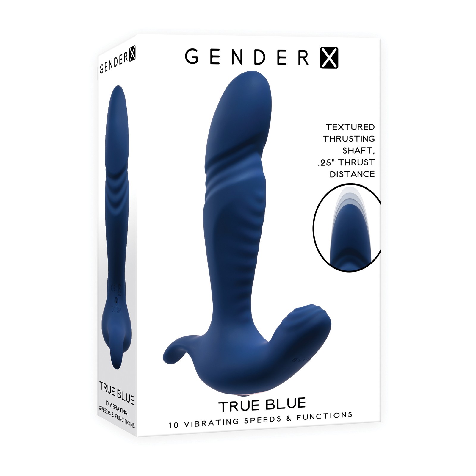 Gender X True Blue - Ultimate Vibrator Experience Gender X True Blue - Ultimate Vibrator Experience