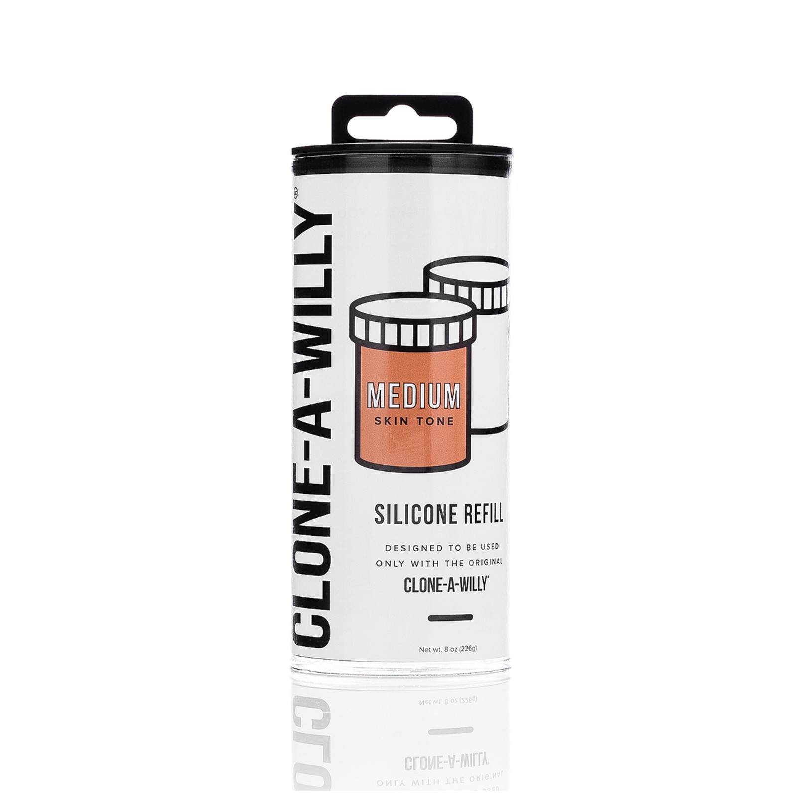 Clone-A-Willy Silicone Refill Medium Tone Clone-A-Willy Silicone Refill Medium Tone