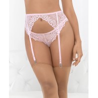 Cinturilla de Encaje Romance Rosa Talla LG