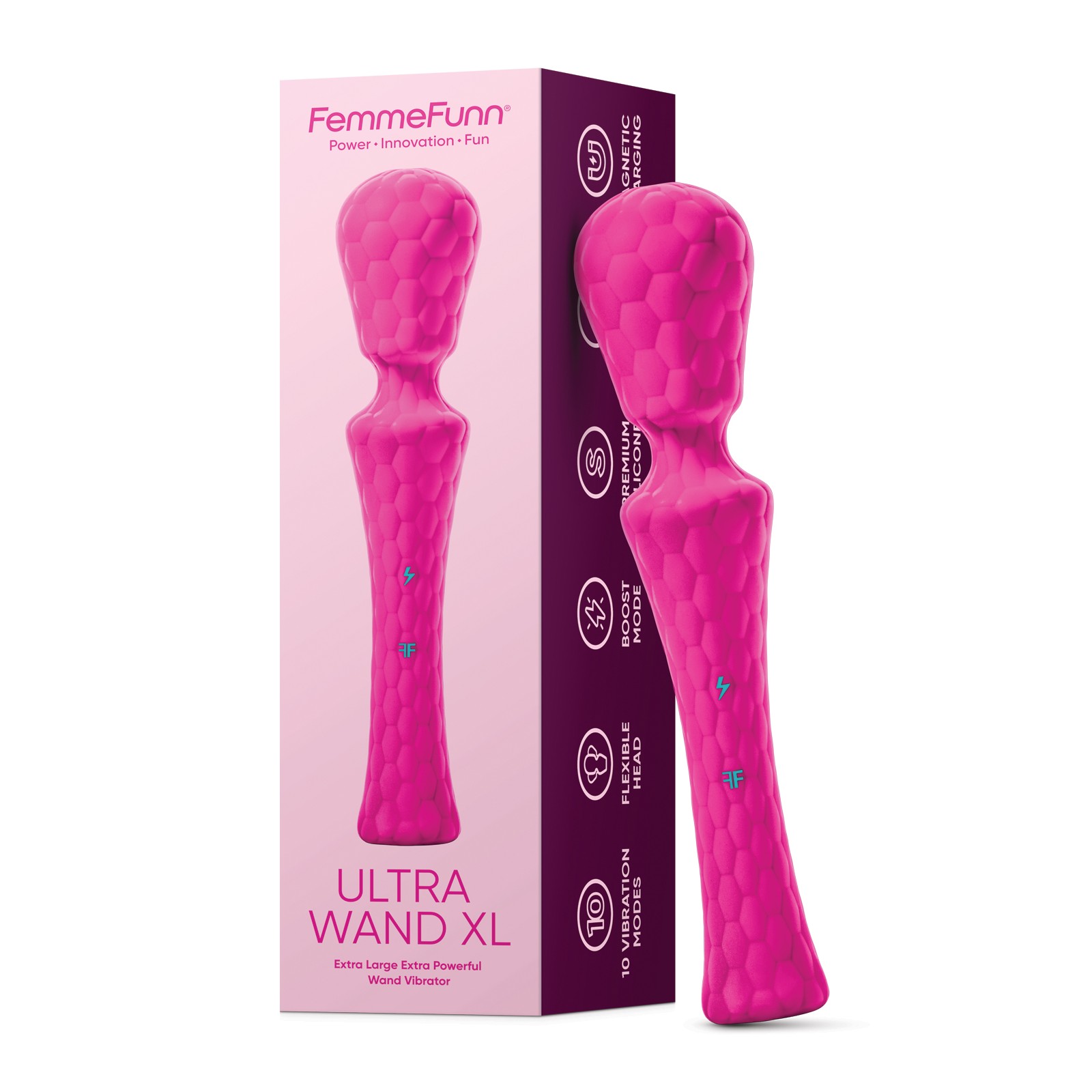 Femme Funn Ultra Wand XL Vibrador Rosa Femme Funn Ultra Wand XL Vibrador Rosa