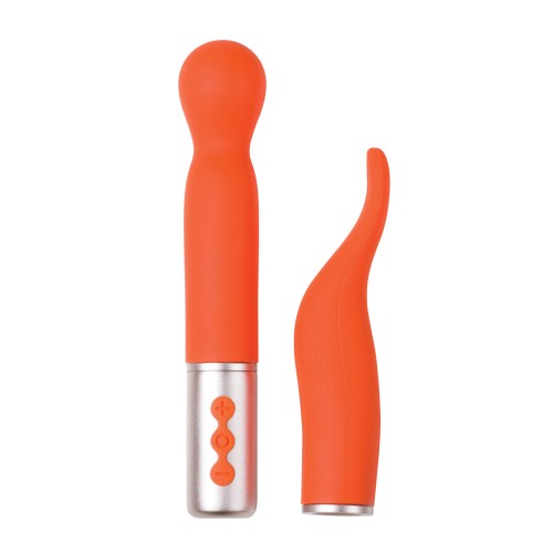 Vibrador de la Colección Traviesa con Cabezas Intercambiables