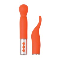 Vibrador de la Colección Traviesa con Cabezas Intercambiables