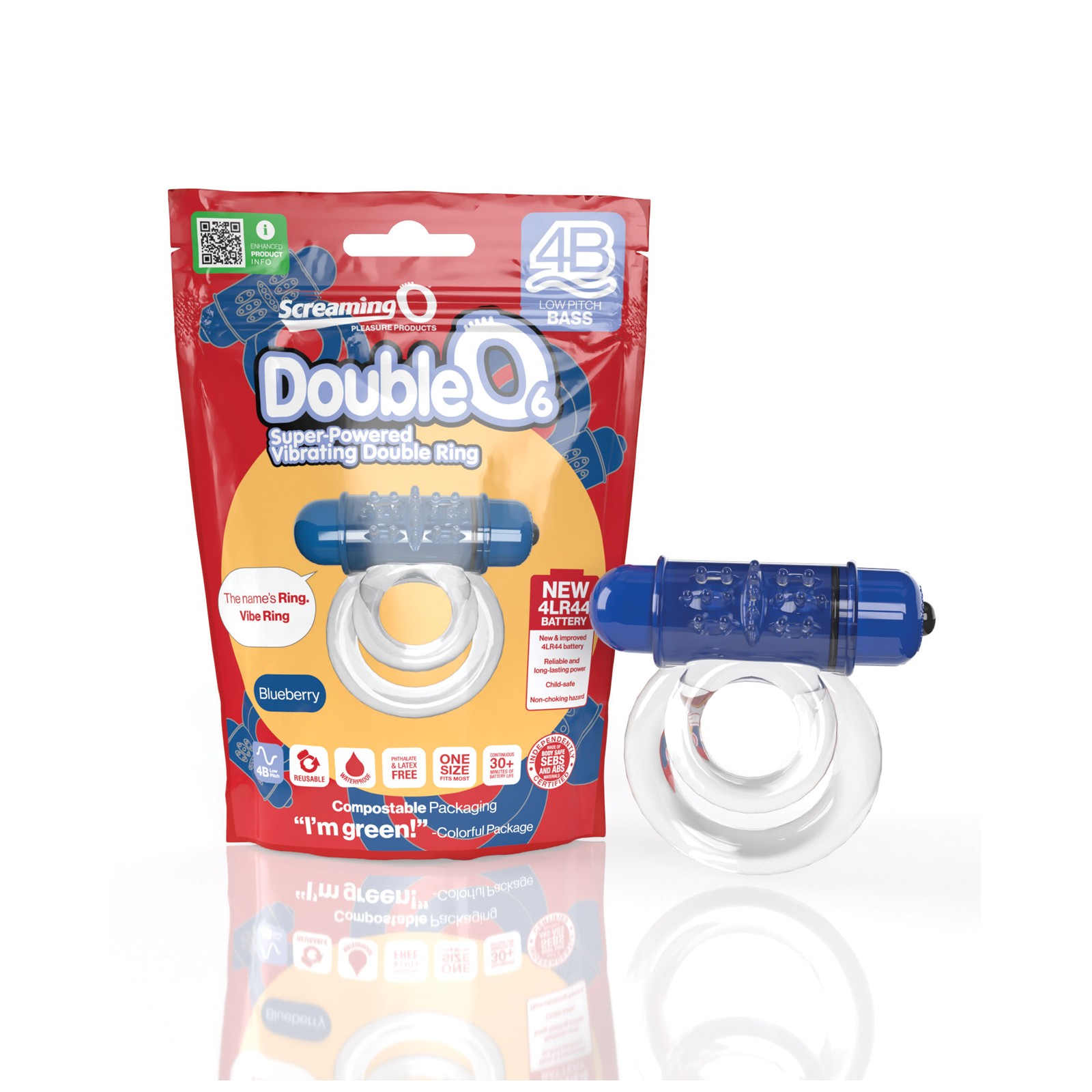 Screaming O 4B DoubleO 6 - Blueberry Screaming O 4B DoubleO 6 - Blueberry