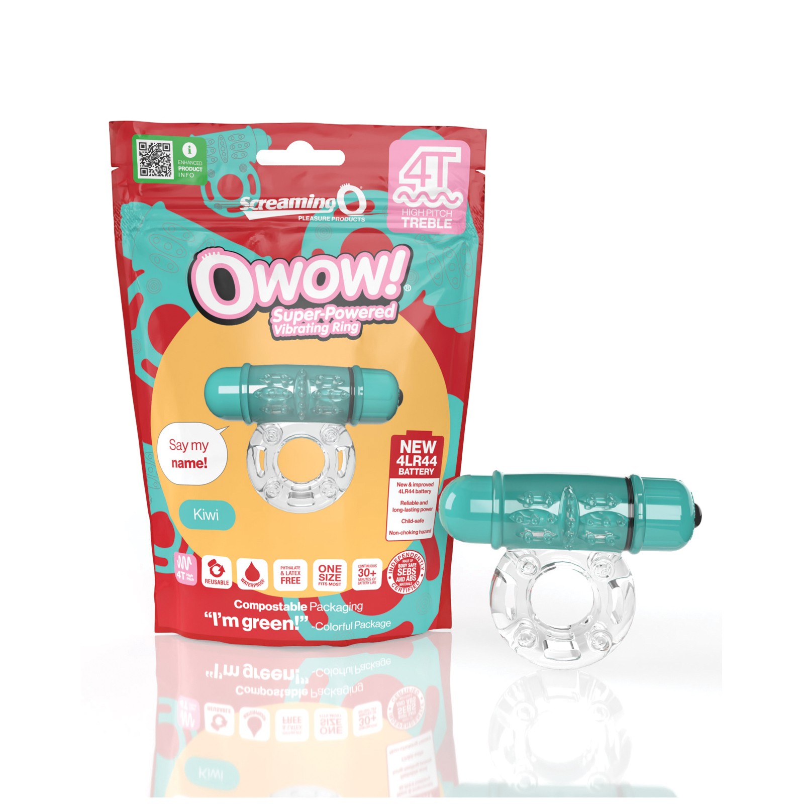 Screaming O 4T OWow Kiwi Vibrating Ring Screaming O 4T OWow Kiwi Vibrating Ring