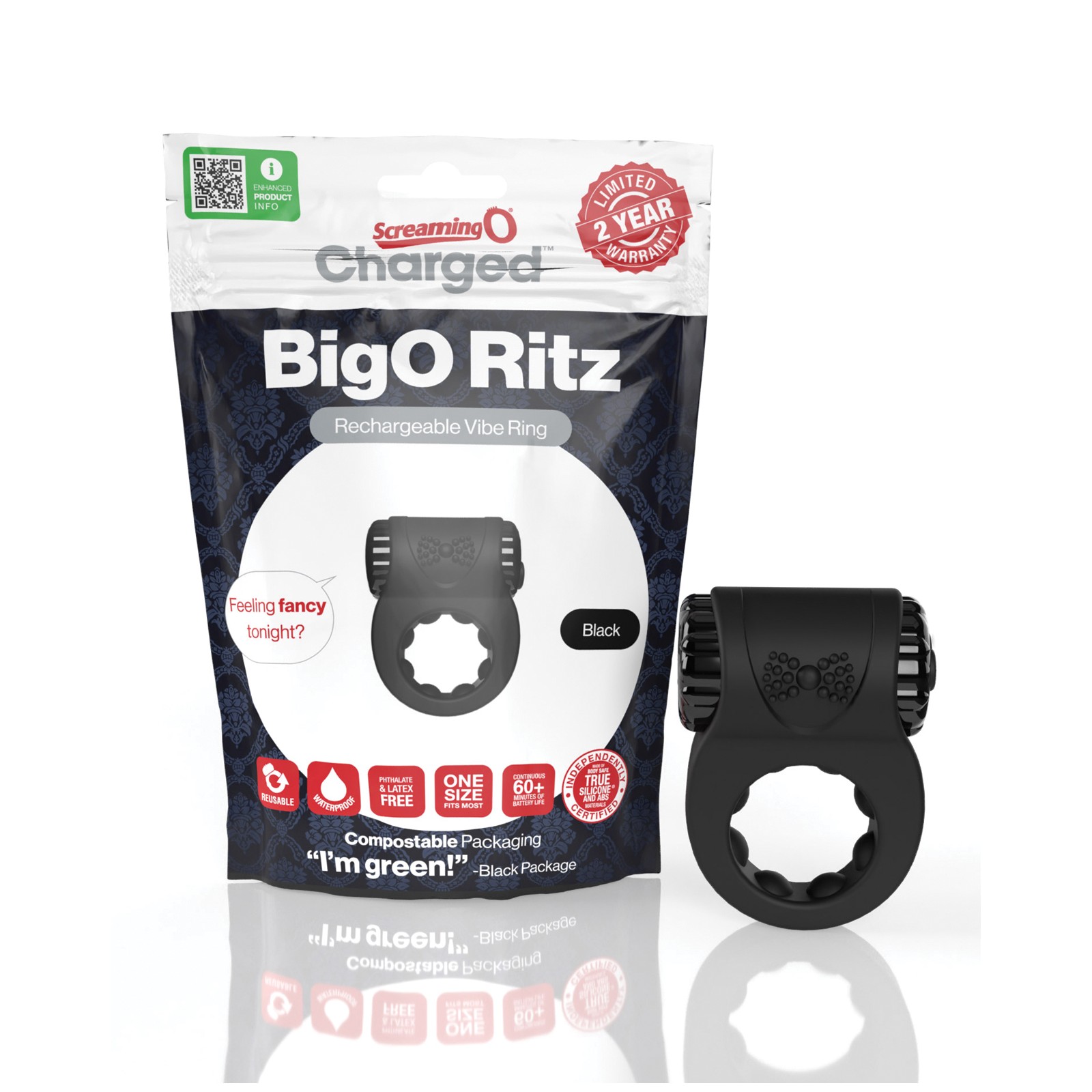 Screaming O Charged Big O Ritz Vibe Ring Screaming O Charged Big O Ritz Vibe Ring