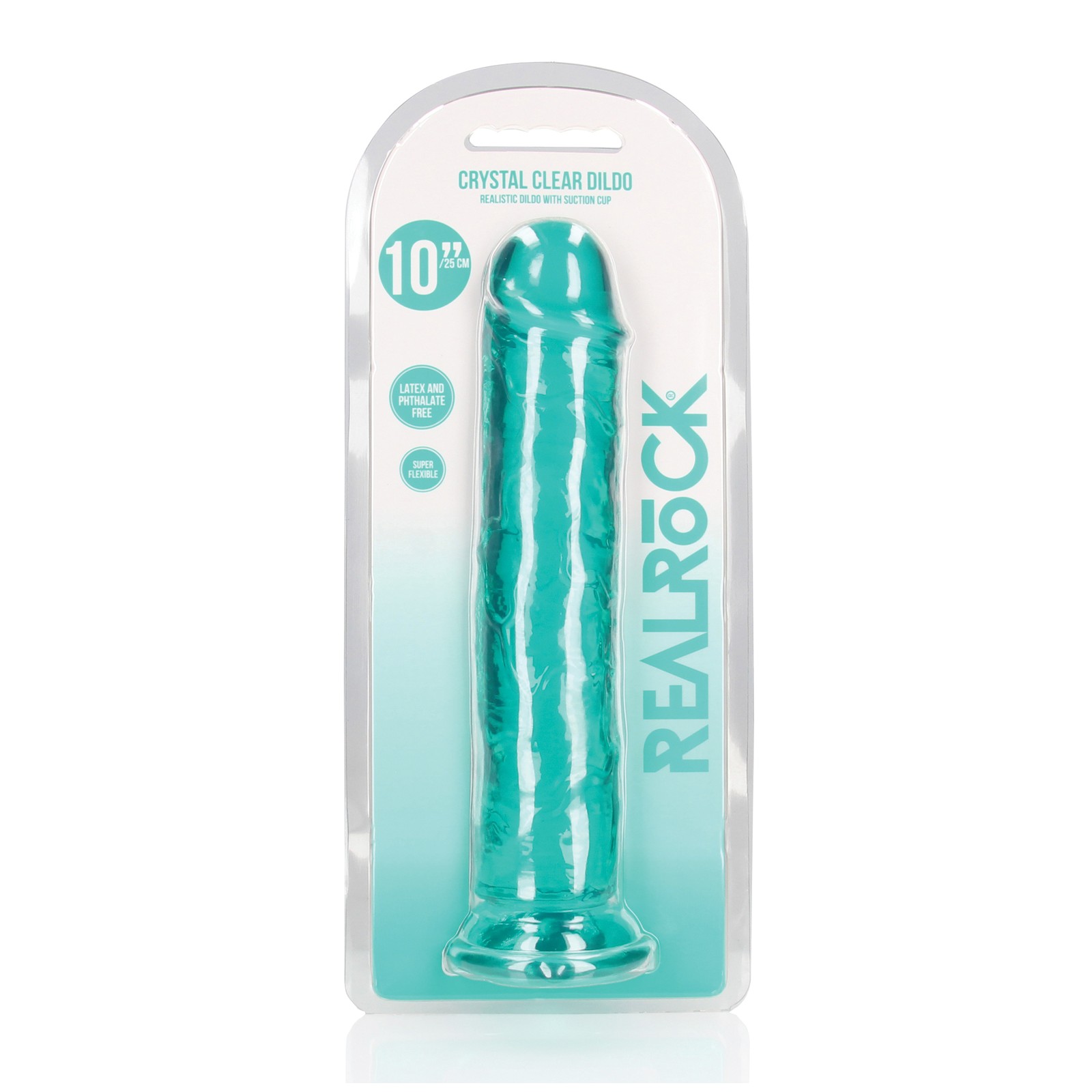 Dildo Realista Crystal Clear de 10 pulgadas de Shots Dildo Realista Crystal Clear de 10 pulgadas de Shots