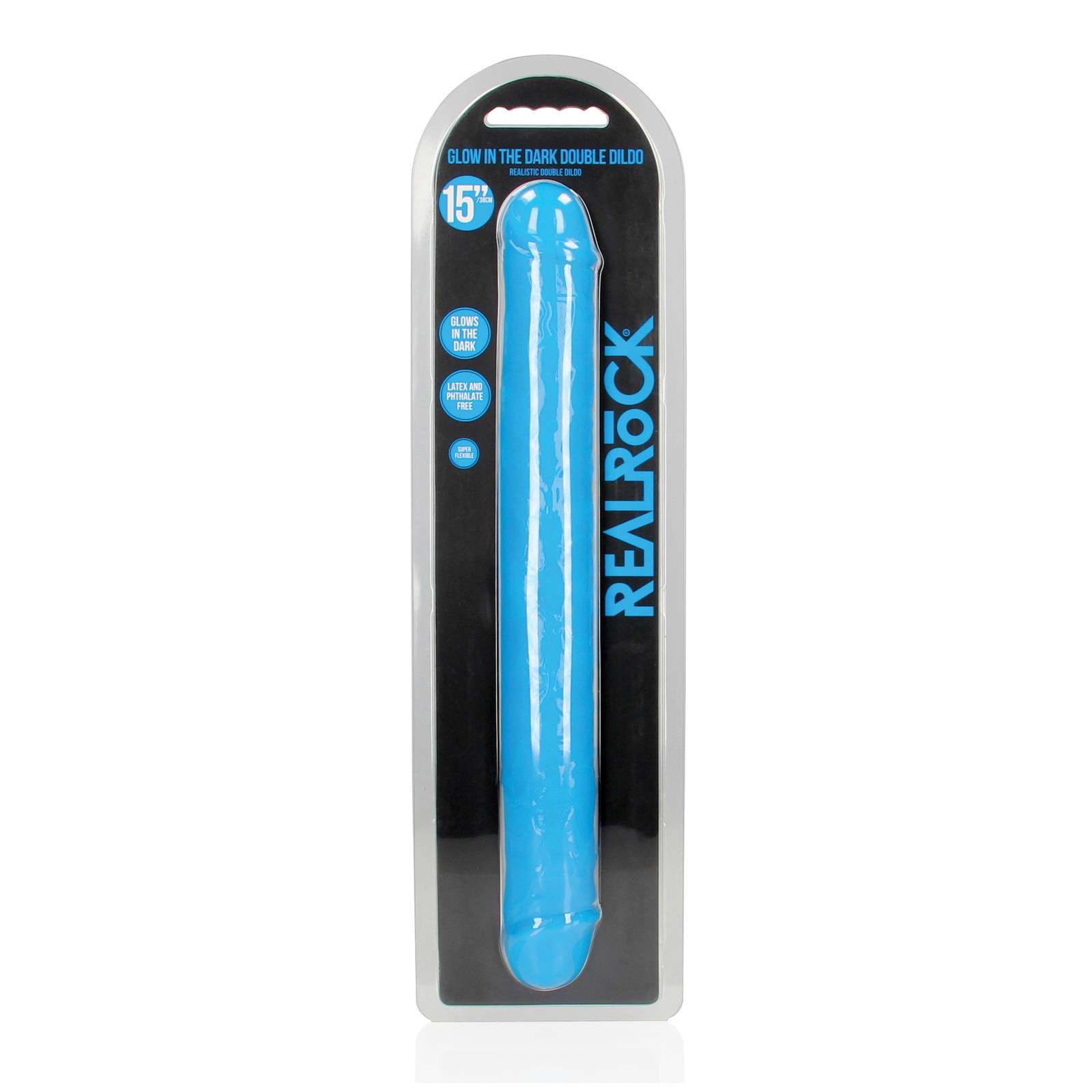 Dildo Doble Glow in the Dark 15" - Placer Vibrante Dildo Doble Glow in the Dark 15" - Placer Vibrante