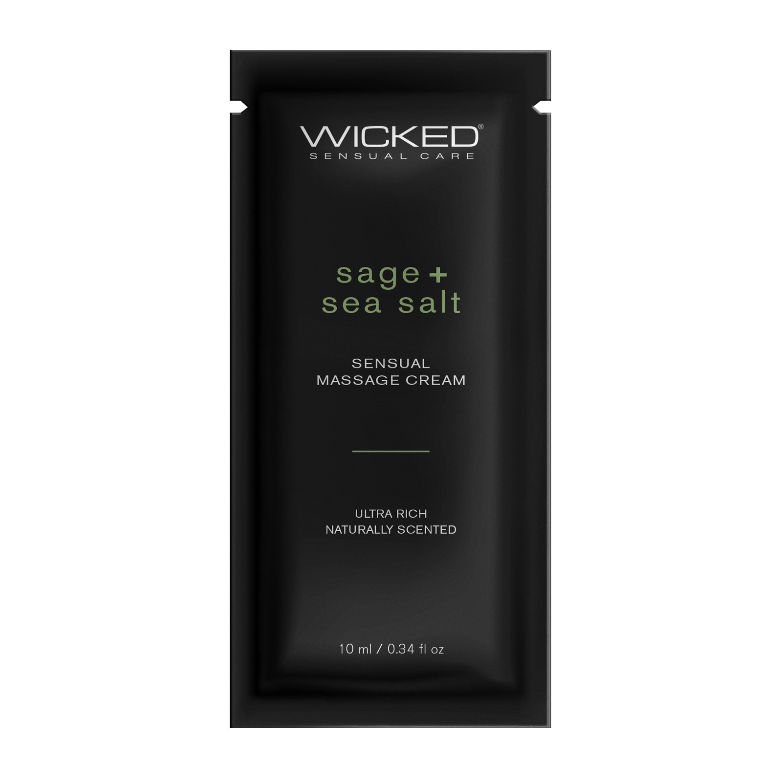 Wicked Sensual Care Sage & Sea Salt Massage Cream - .34 oz Wicked Sensual Care Sage & Sea Salt Massage Cream - .34 oz