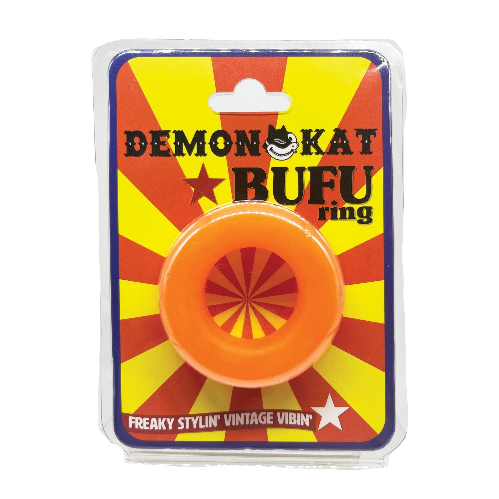 Demon Kat BuFu Ring Orange Demon Kat BuFu Ring Orange