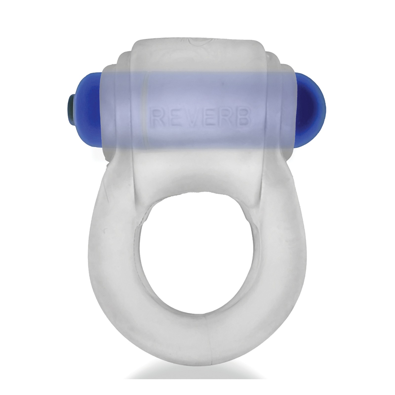 Cock Ring Hunkyjunk Revring con Vibrador Claro/Azul Cock Ring Hunkyjunk Revring con Vibrador Claro/Azul