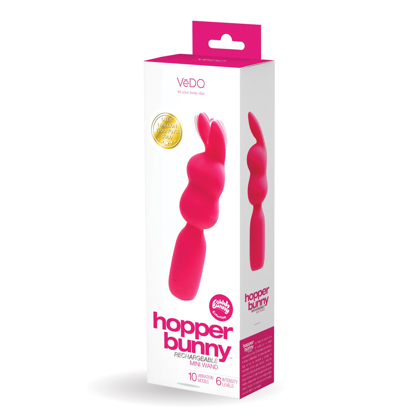 VeDO Hopper Bunny Mini Vibrador Recargable VeDO Hopper Bunny Mini Vibrador Recargable