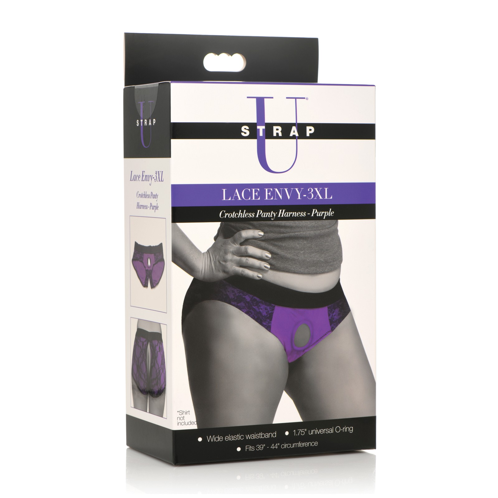 Arnés de Panty Sin Crotch de Strap U Lace Envy Arnés de Panty Sin Crotch de Strap U Lace Envy