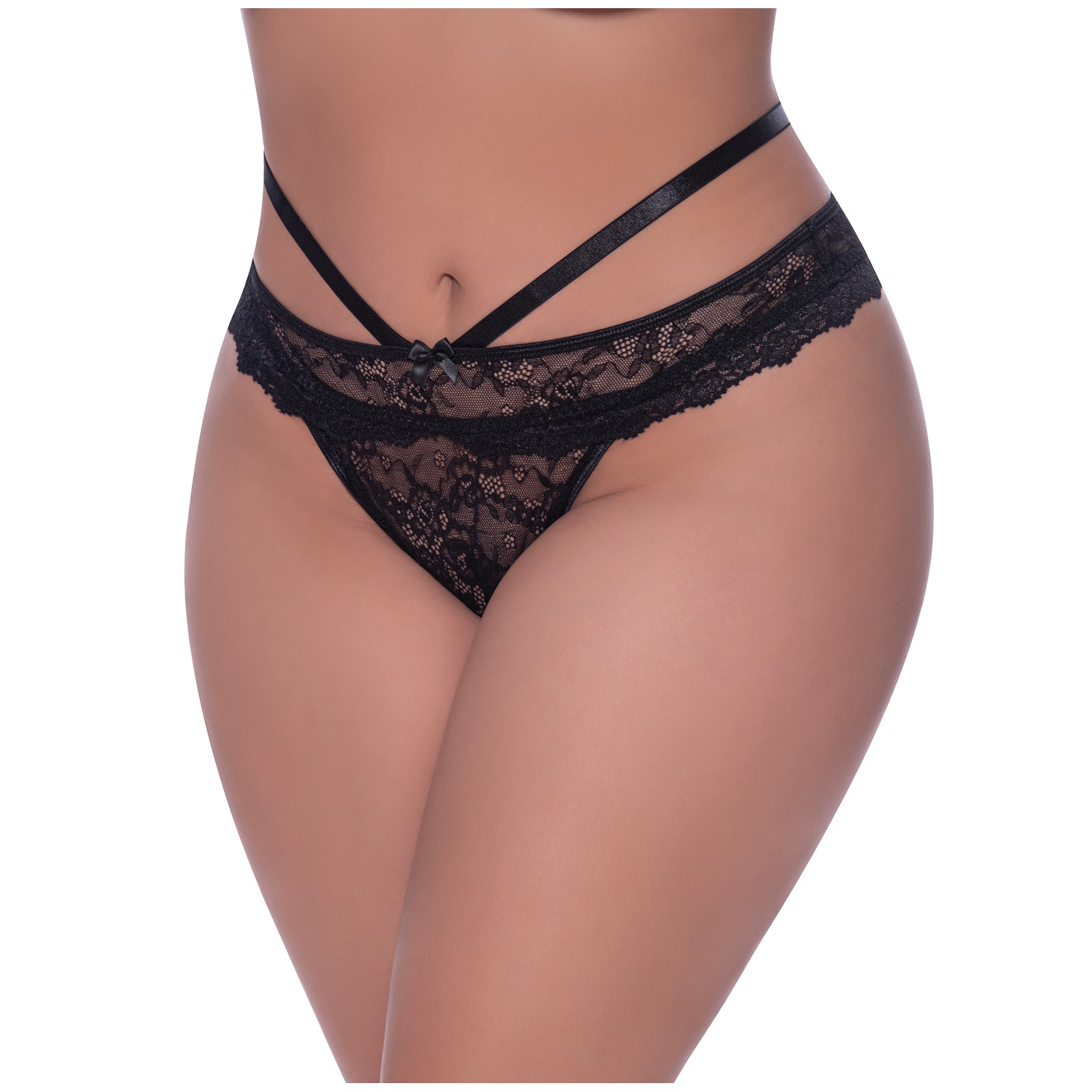 Ooh La Lace Peek-A-Boo Cheeky Panty Black QN Ooh La Lace Peek-A-Boo Cheeky Panty Black QN
