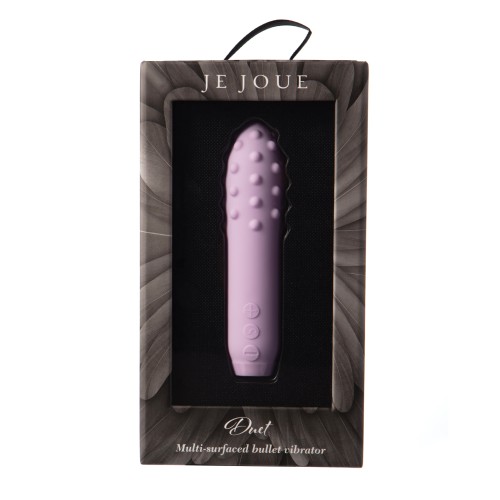 Vibrador Bullet Je Joue Duet en Lila para un Placer Supremo