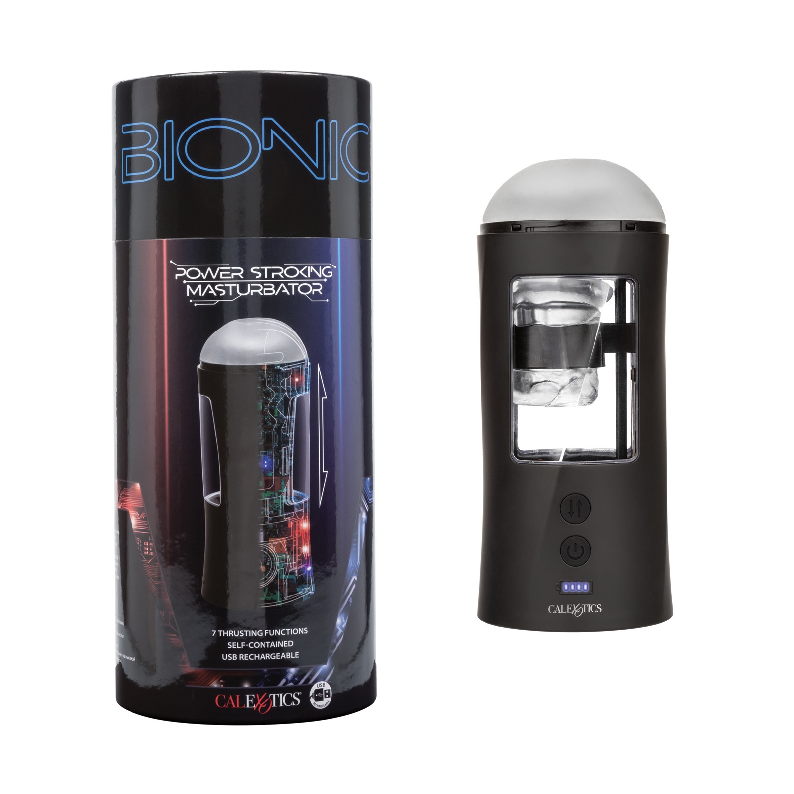 Masturbador Bionic Power Stroking para Placer Máximo Masturbador Bionic Power Stroking para Placer Máximo