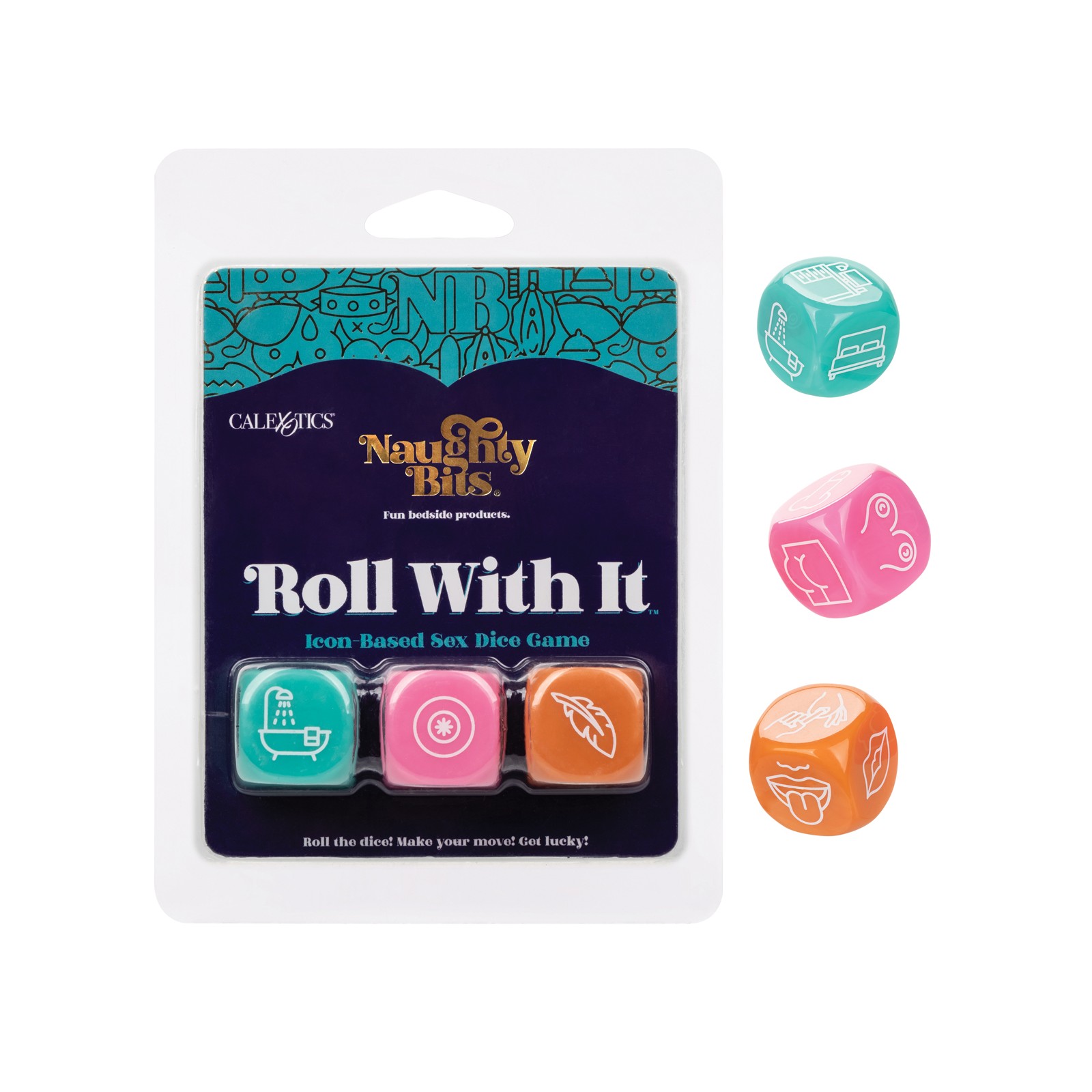 Naughty Bits Roll With It Icon Dice Naughty Bits Roll With It Icon Dice