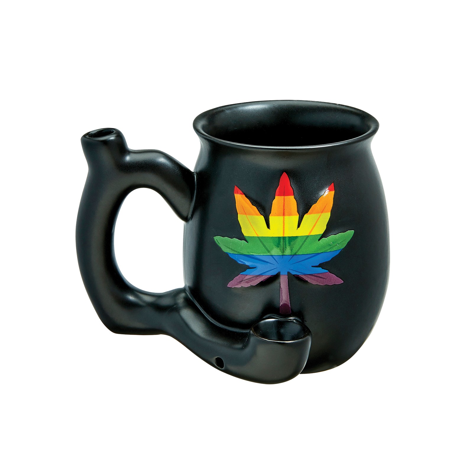 Fashioncraft Rainbow Leaf Mug - Perfect LGBTQ Gift Fashioncraft Rainbow Leaf Mug - Perfect LGBTQ Gift