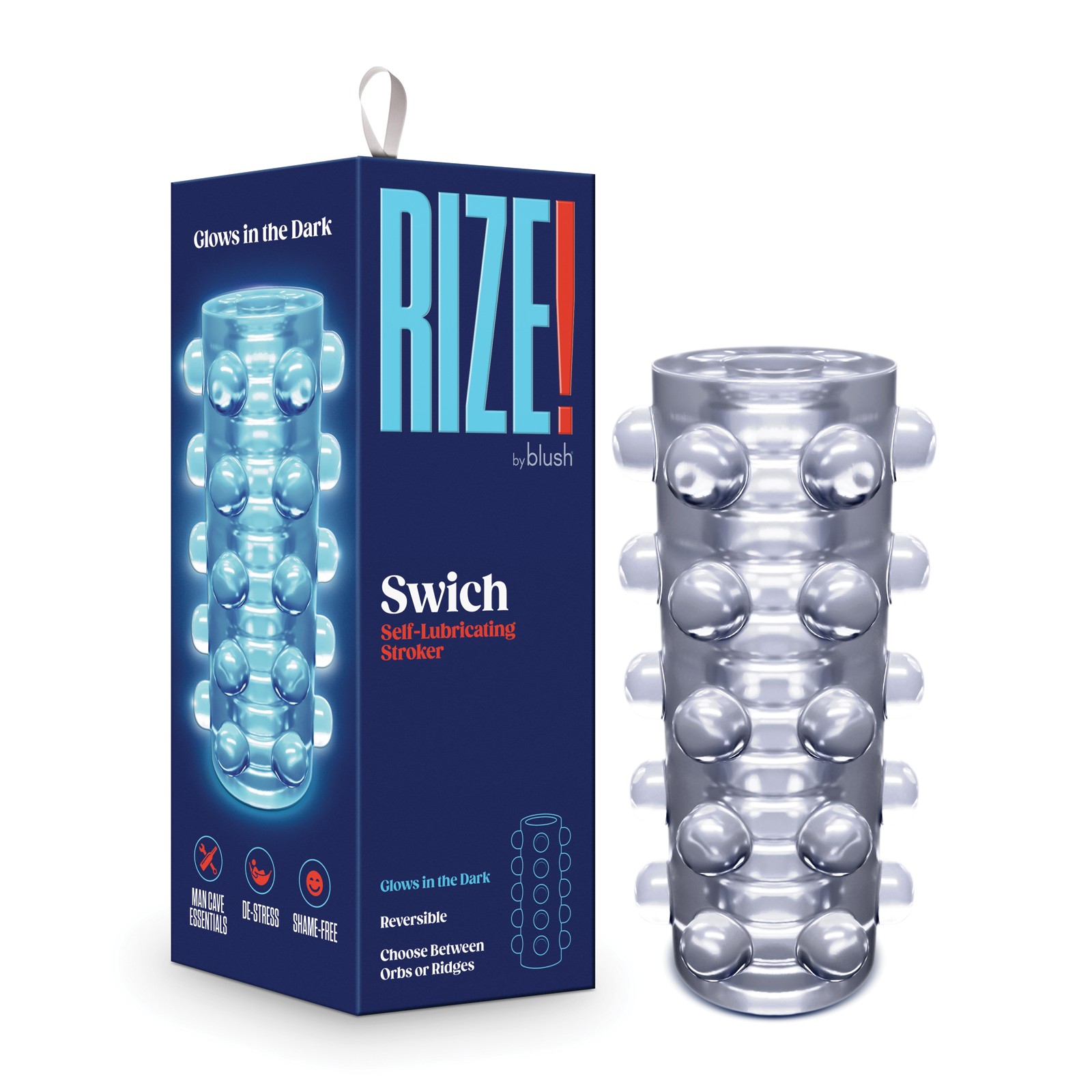 Blush Rize Swich Clear Pocket Stroker Blush Rize Swich Clear Pocket Stroker