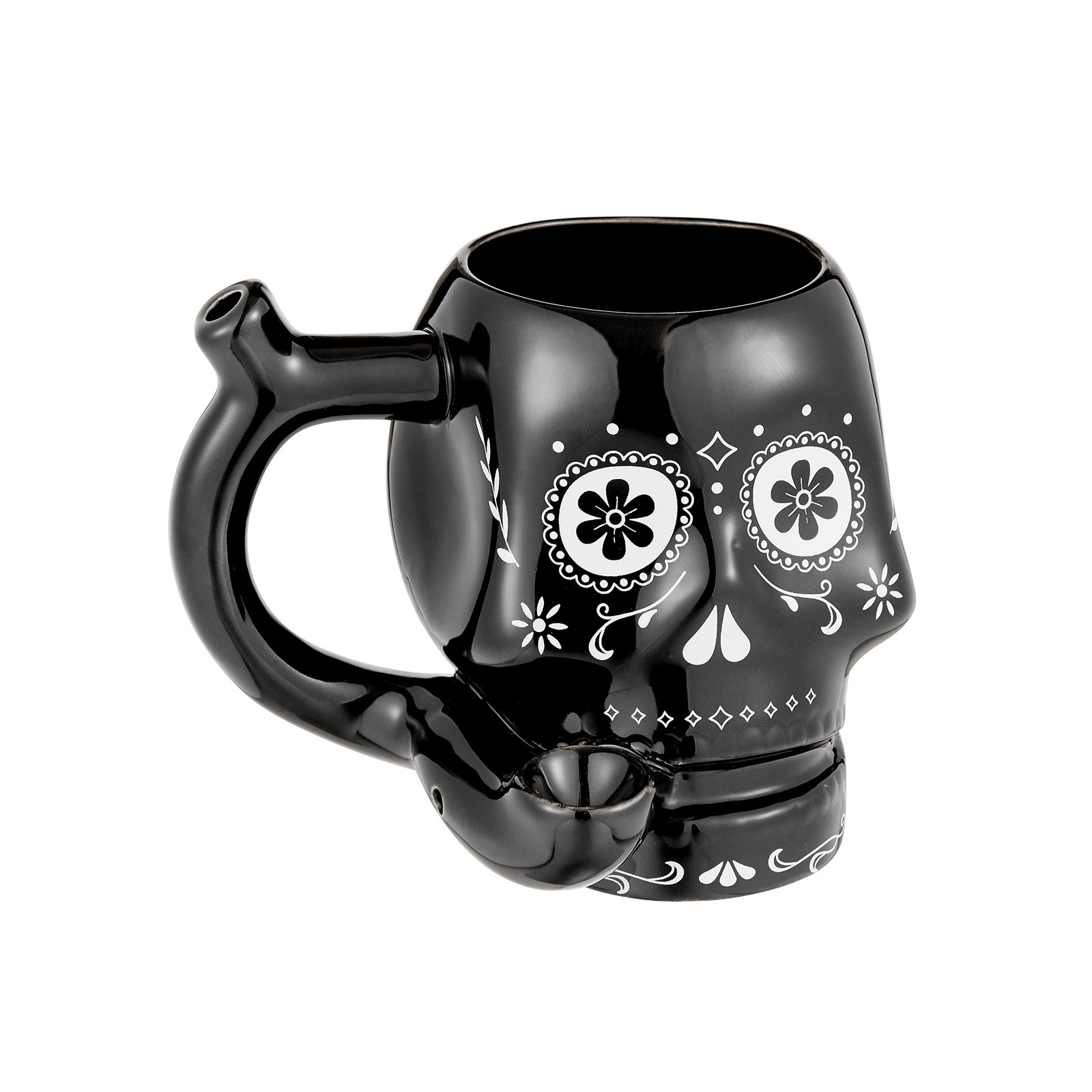 Taza de Novedad Calavera Negra Fashioncraft Taza de Novedad Calavera Negra Fashioncraft