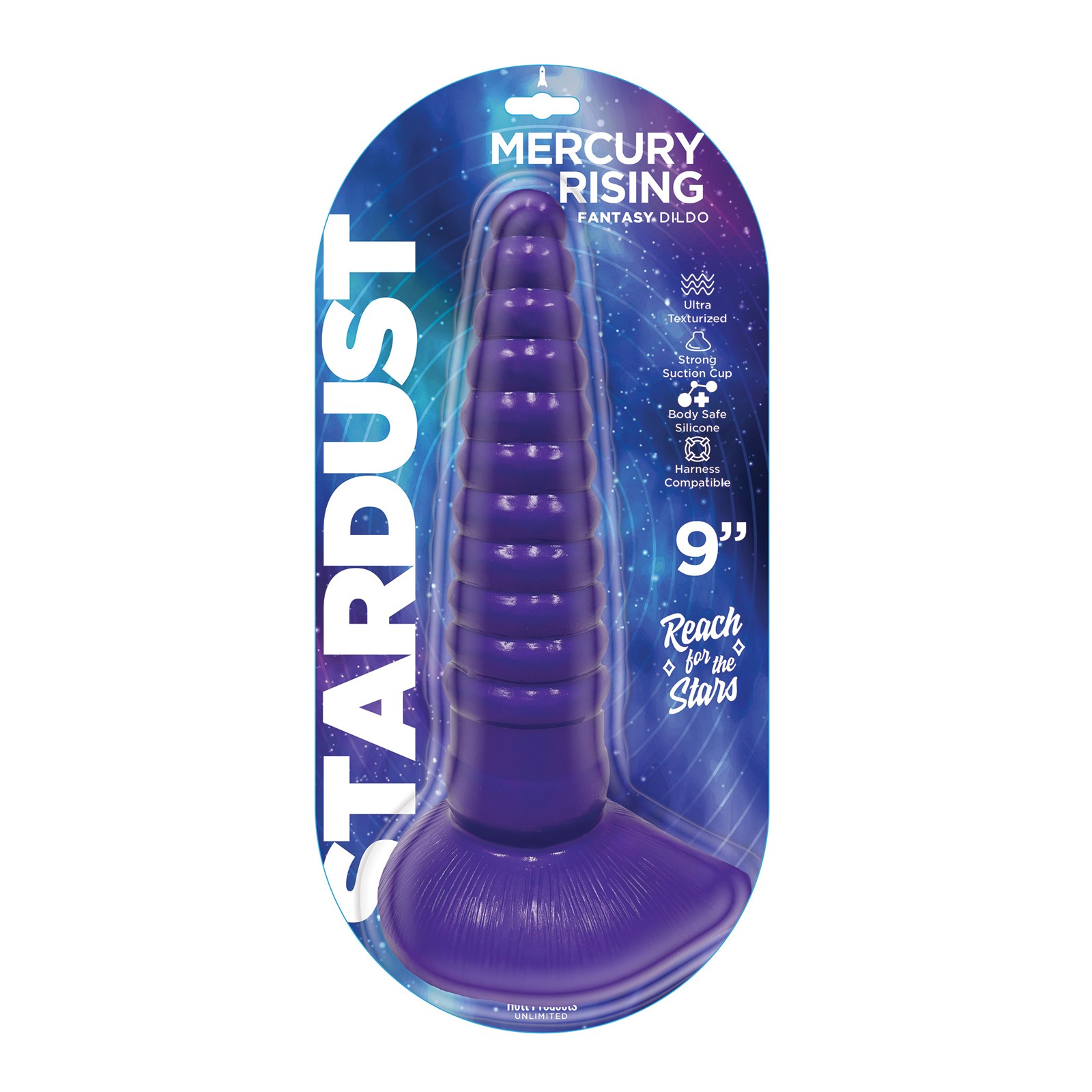 Stardust Mercury Rising 7 Inch Dildo Purple Stardust Mercury Rising 7 Inch Dildo Purple