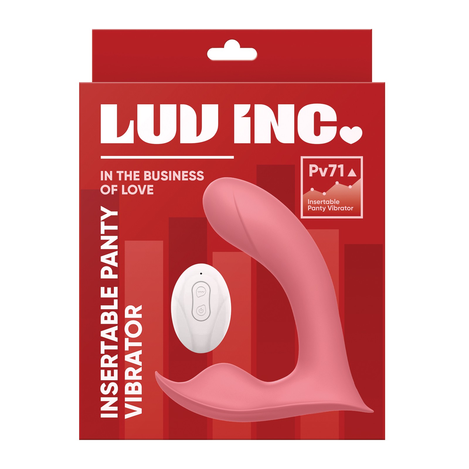 Vibrador de Panty Insertable Luv Inc. para Estimulación del Punto G Vibrador de Panty Insertable Luv Inc. para Estimulación del Punto G