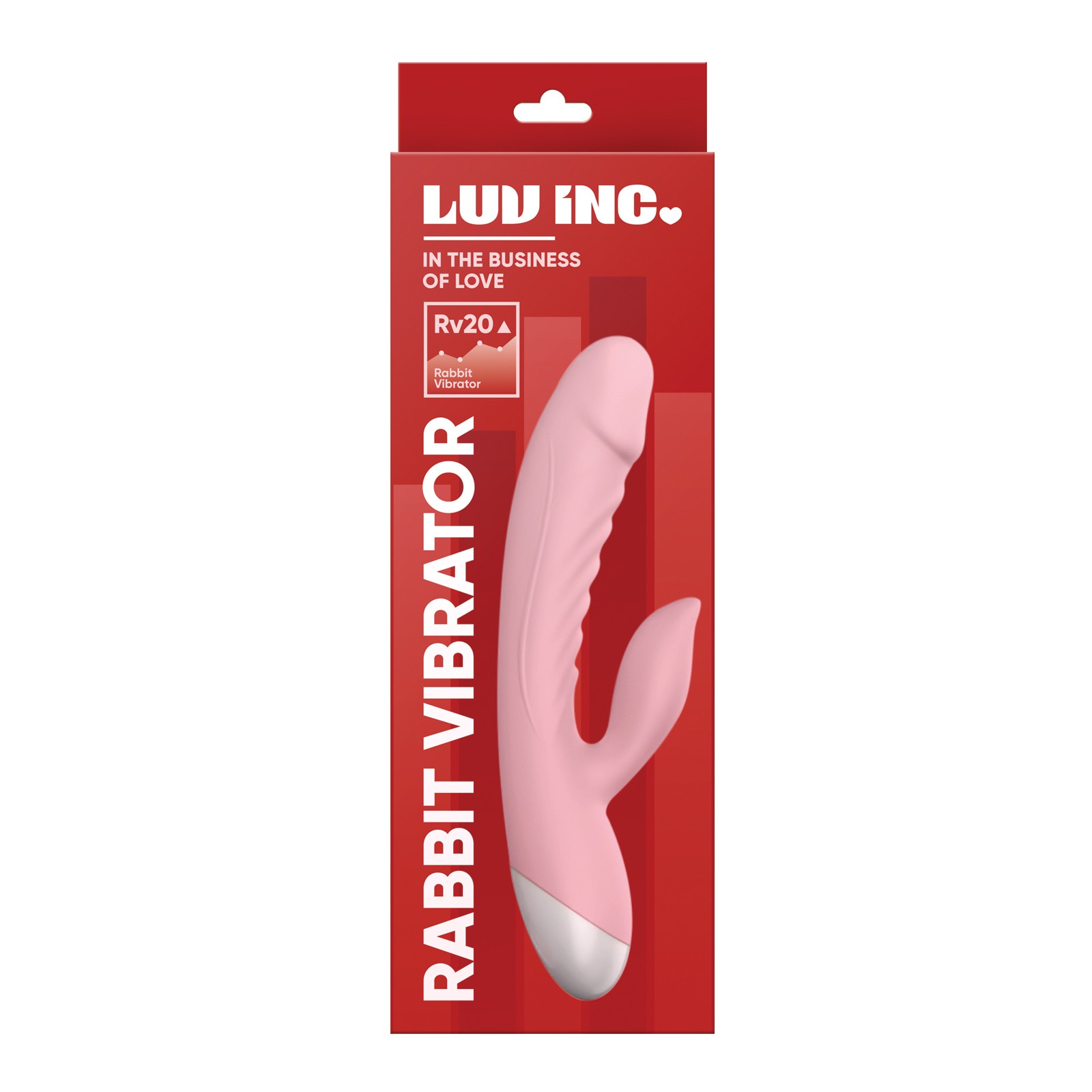 Luv Inc. Pink Rabbit Vibrator Luv Inc. Pink Rabbit Vibrator