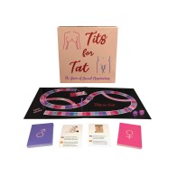 Juego de Mesa Tits For Tat para la Intimidad Juguetona