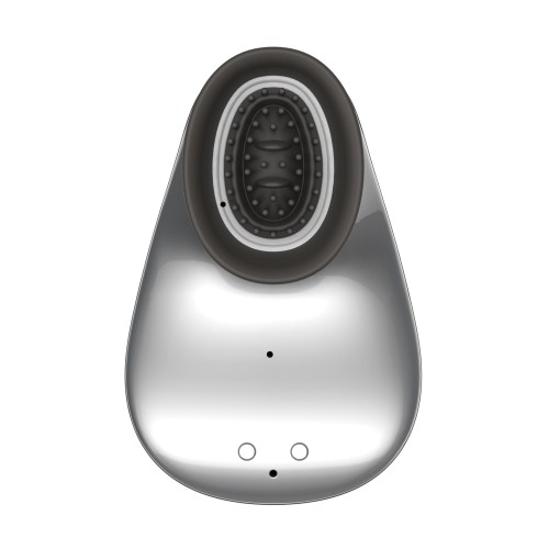Hands-Free Clitoral Stimulator Silver