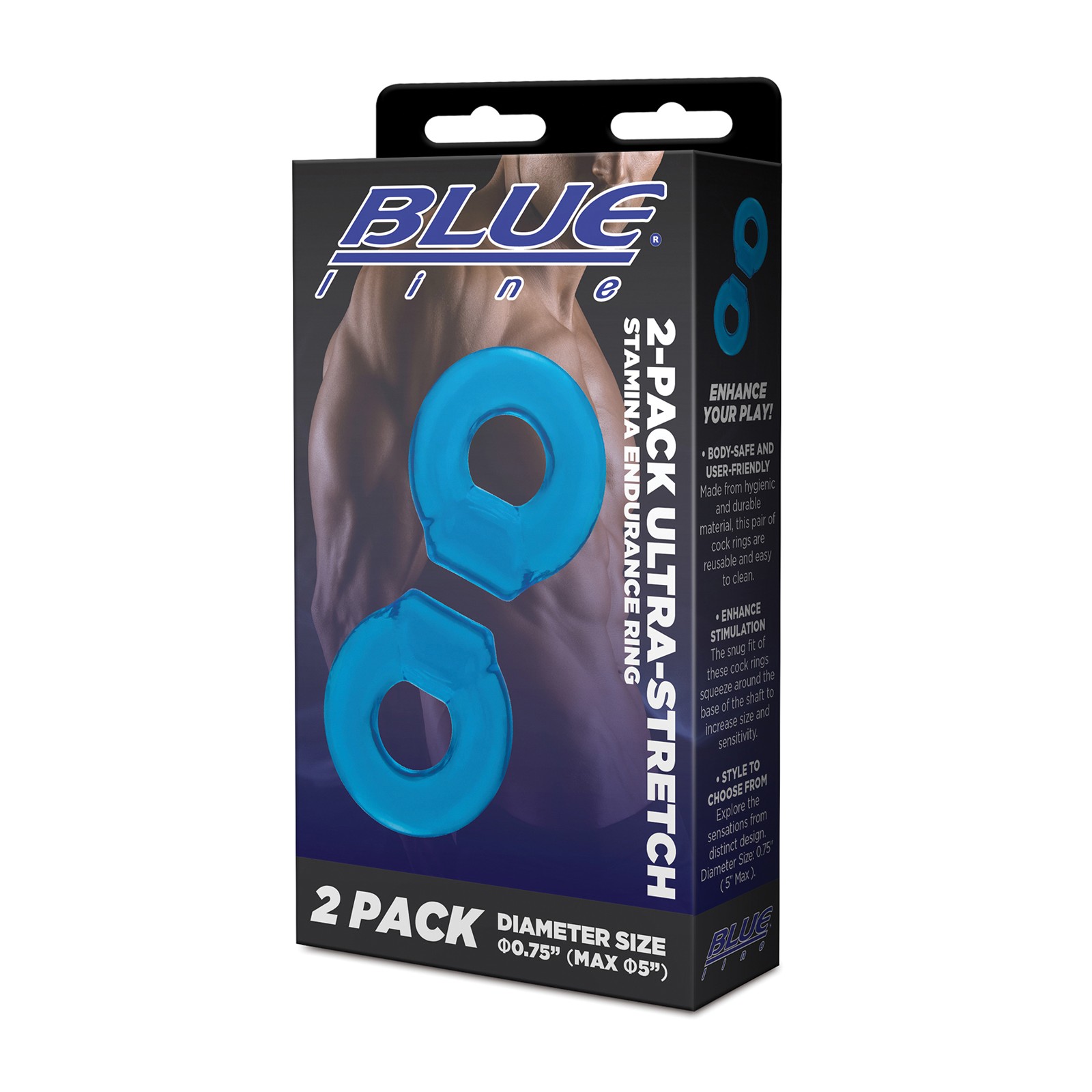 Anillo de Estamina Blue Line Jelly Azul Anillo de Estamina Blue Line Jelly Azul