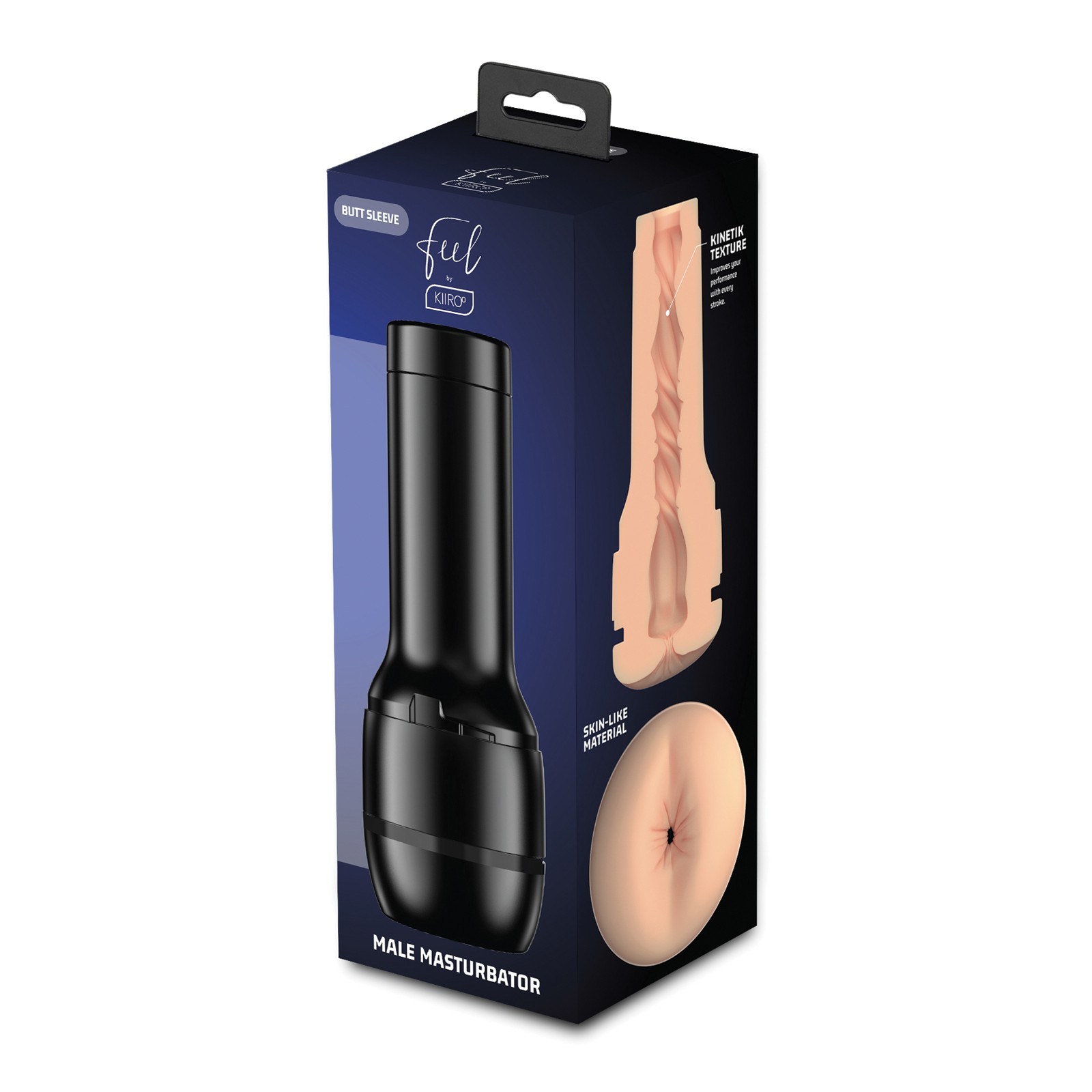 Kiiroo Feel Stroker Genérico Butt - Pálido Kiiroo Feel Stroker Genérico Butt - Pálido